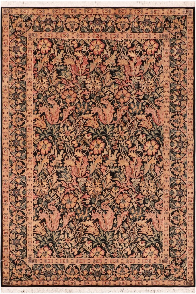 1990s 1990s Art Nouveau William Morris Pak Persian Area Rug | Chairish