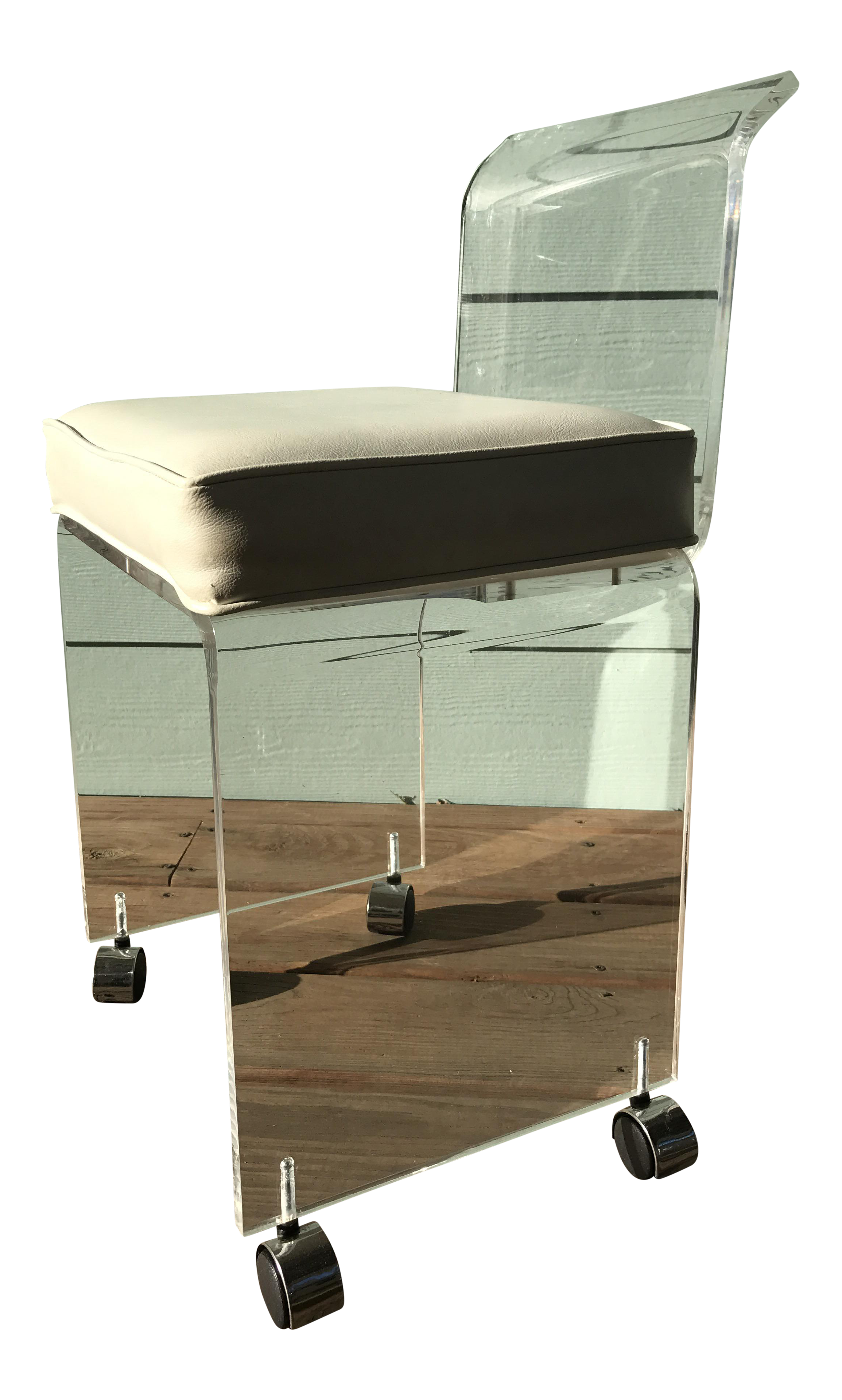 Lucite Vanity Chair Chairish