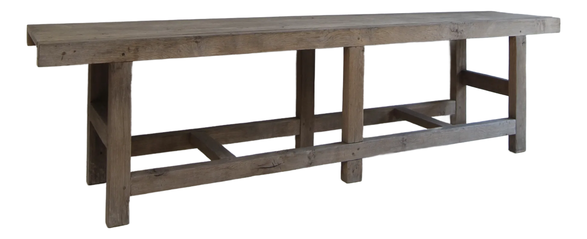 Large Console Table in Oak