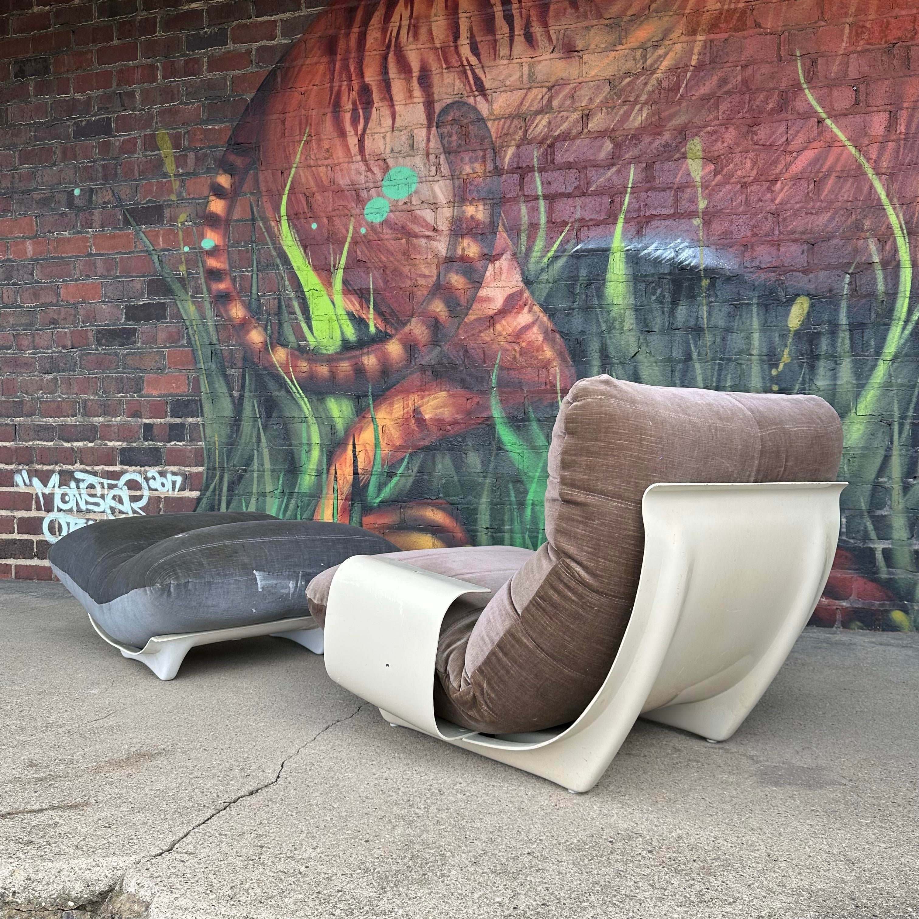 Michel Ducaroy for Ligne Roset “Marsala” Modernist Lounge Chair