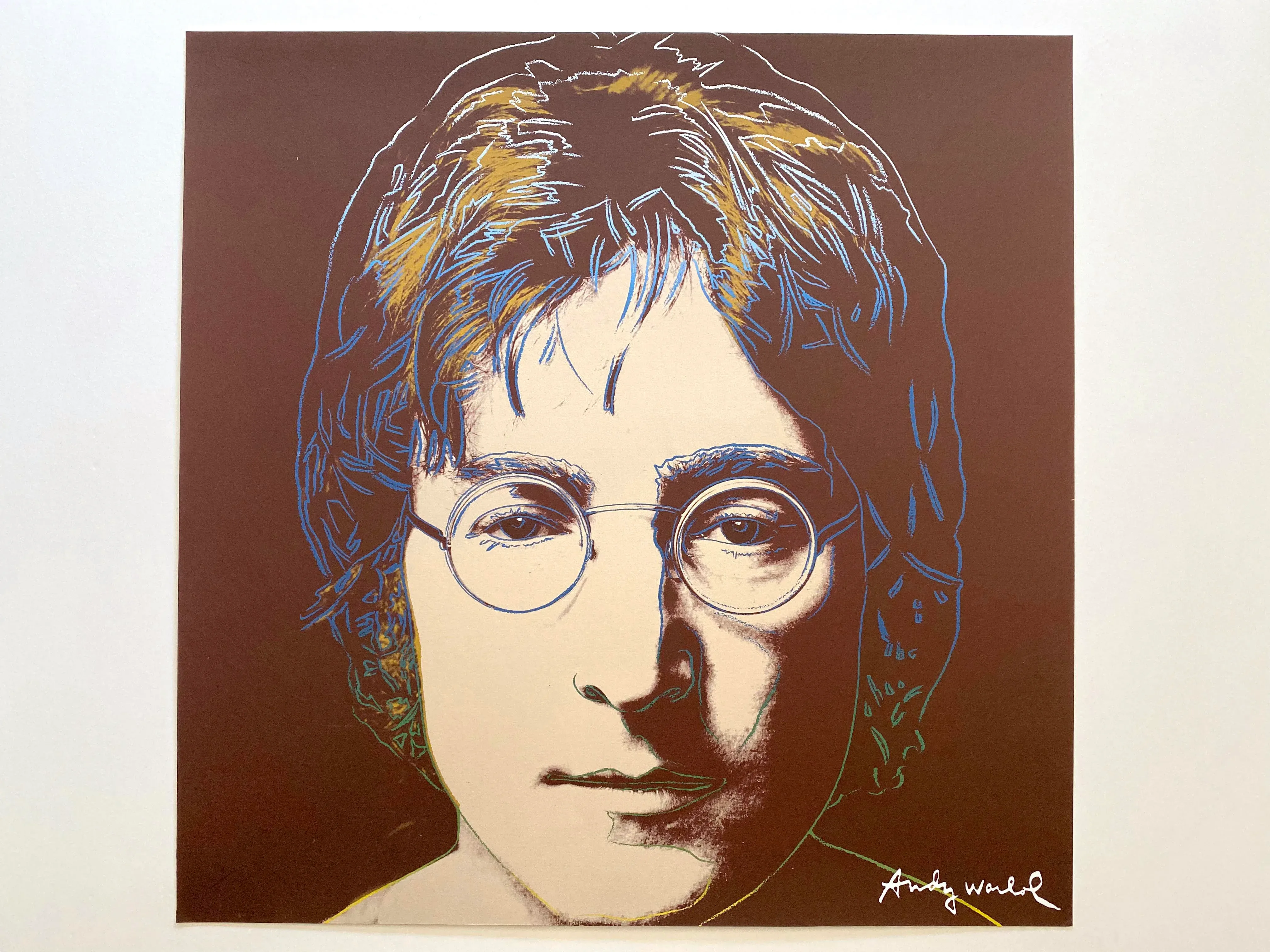 【限定・証明書付】Andy Warhol John Lennon（84/100） John Lennon Signed Print by Andy Warhol | MyArtBroker