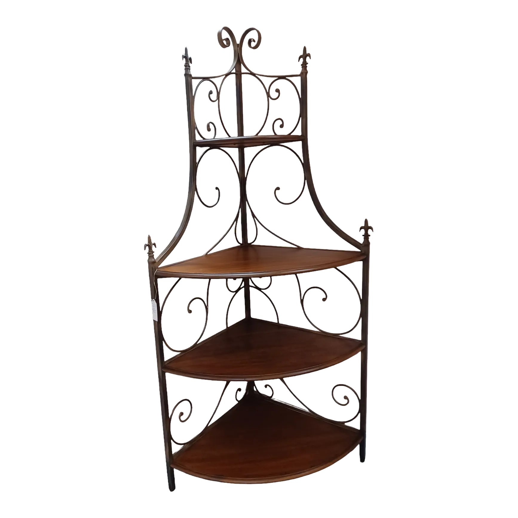 Fleur de lis bakers rack new arrivals
