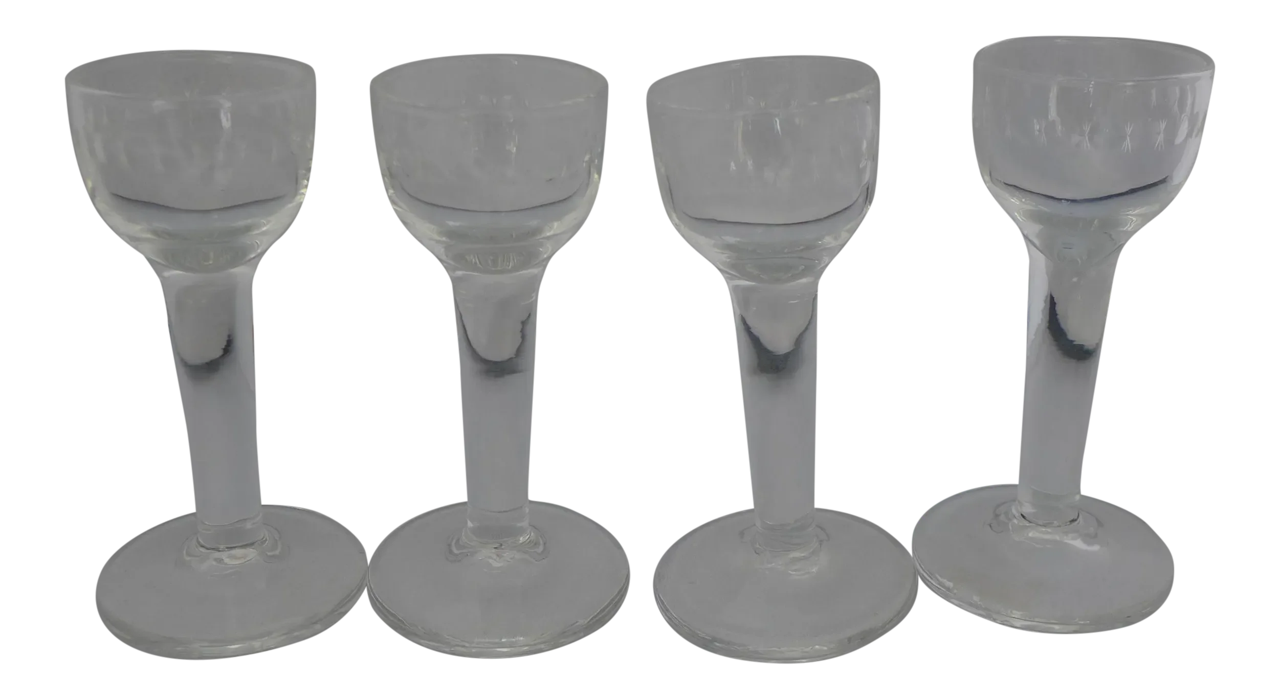 Hand Blown Sherry Glasses Set of 4 Chairish