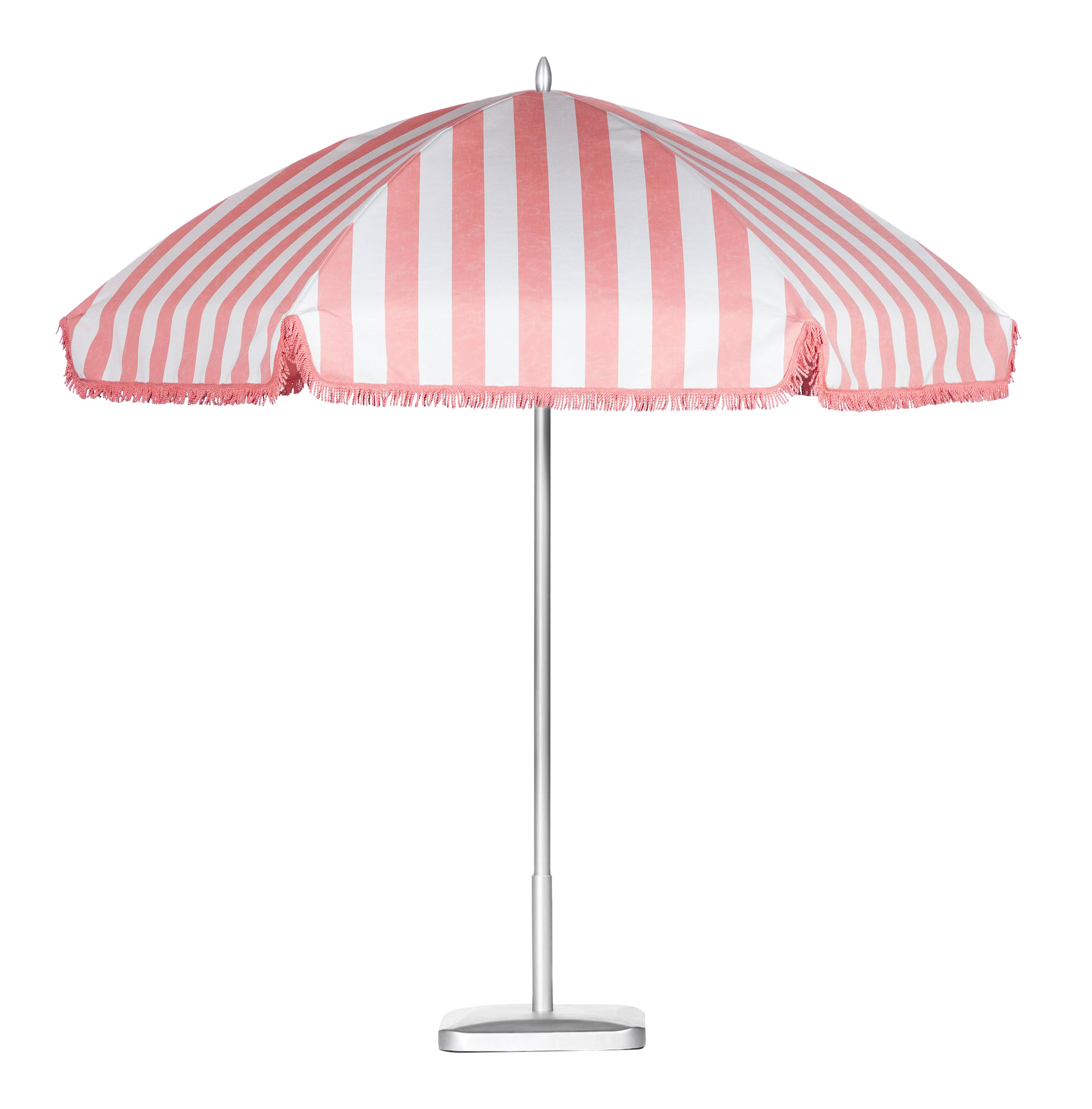 Pink and white umbrella new arrivals