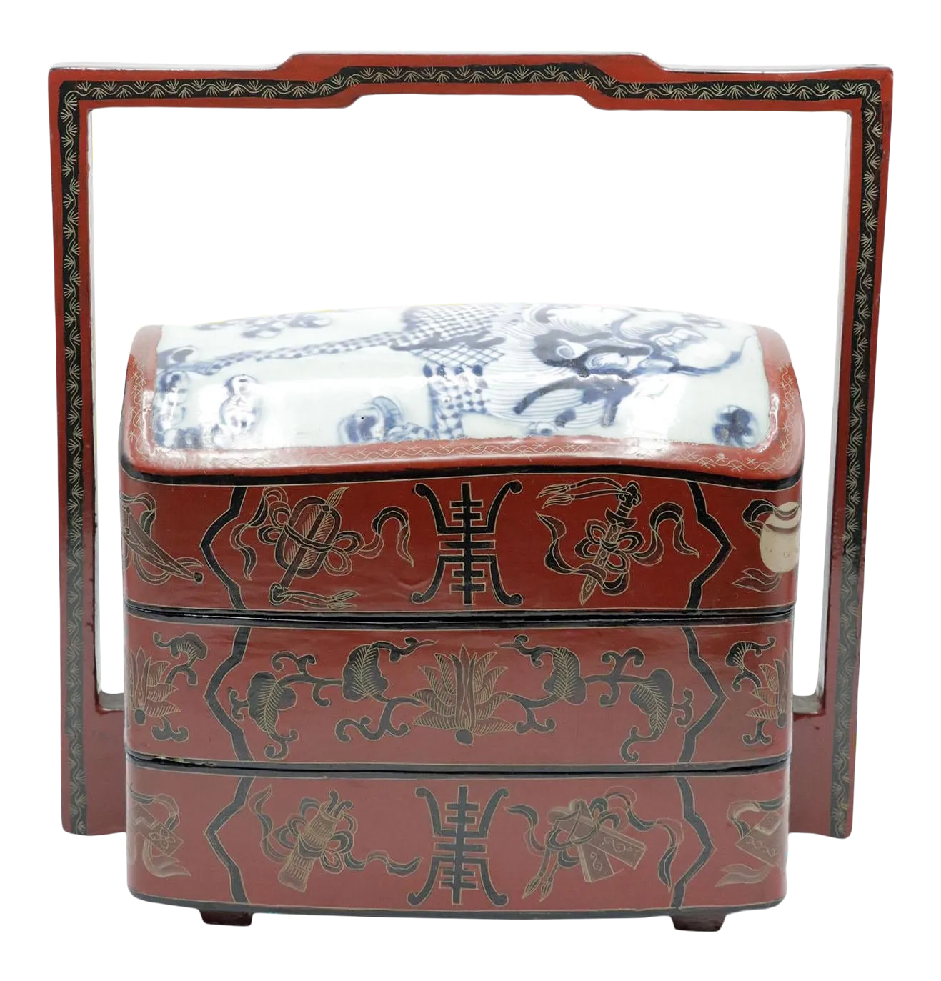 Vintage Chinese Food Box Chairish