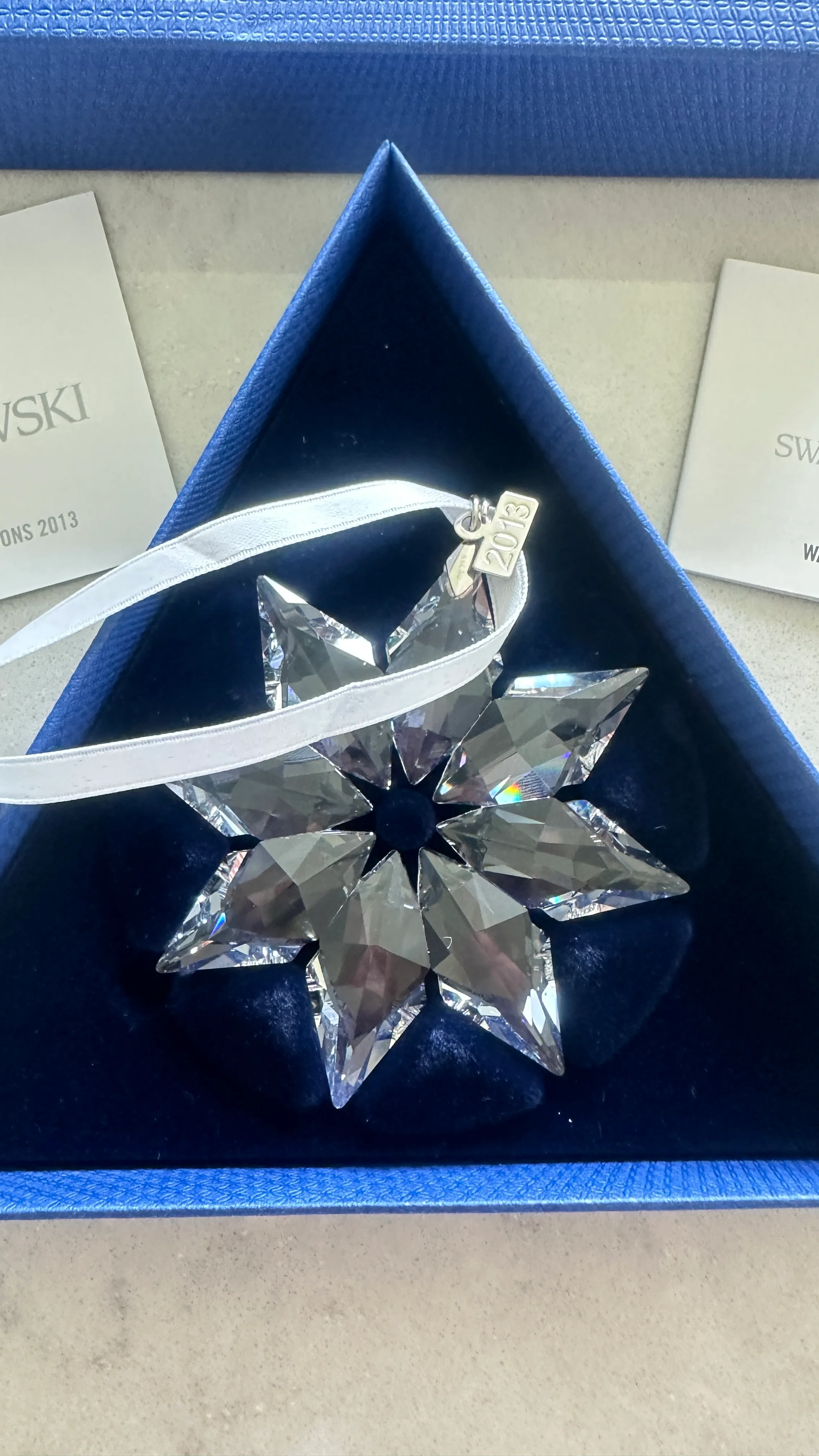 Swarovski クリスマスオーナメント 2013 楽天市場】スワロフスキー 2013年 限定品 スノーフレーク