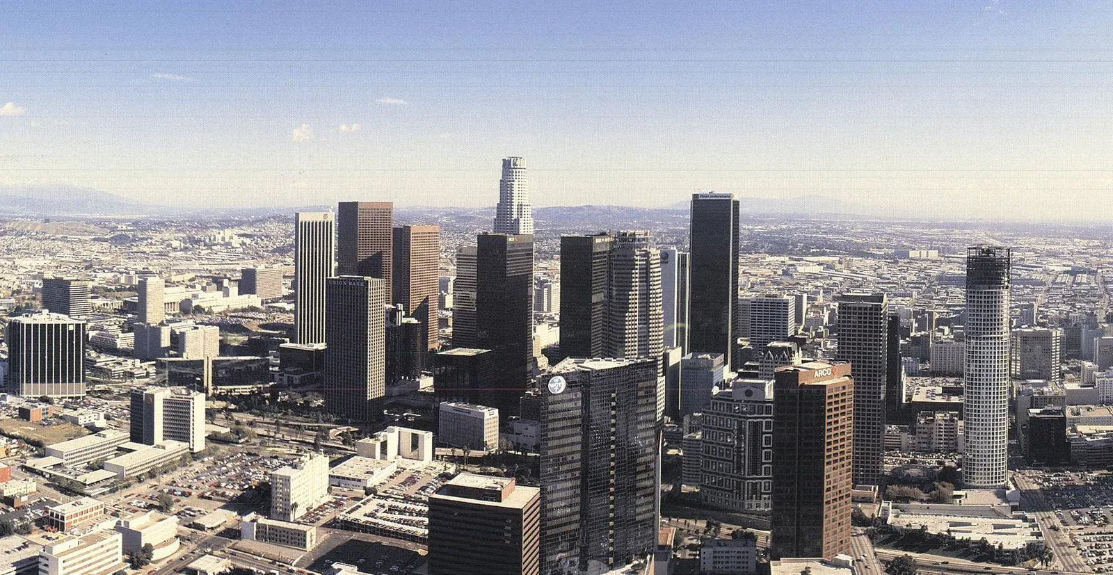 1990 Jack Rankin 'Los Angeles, California' Contemporary USA Offset