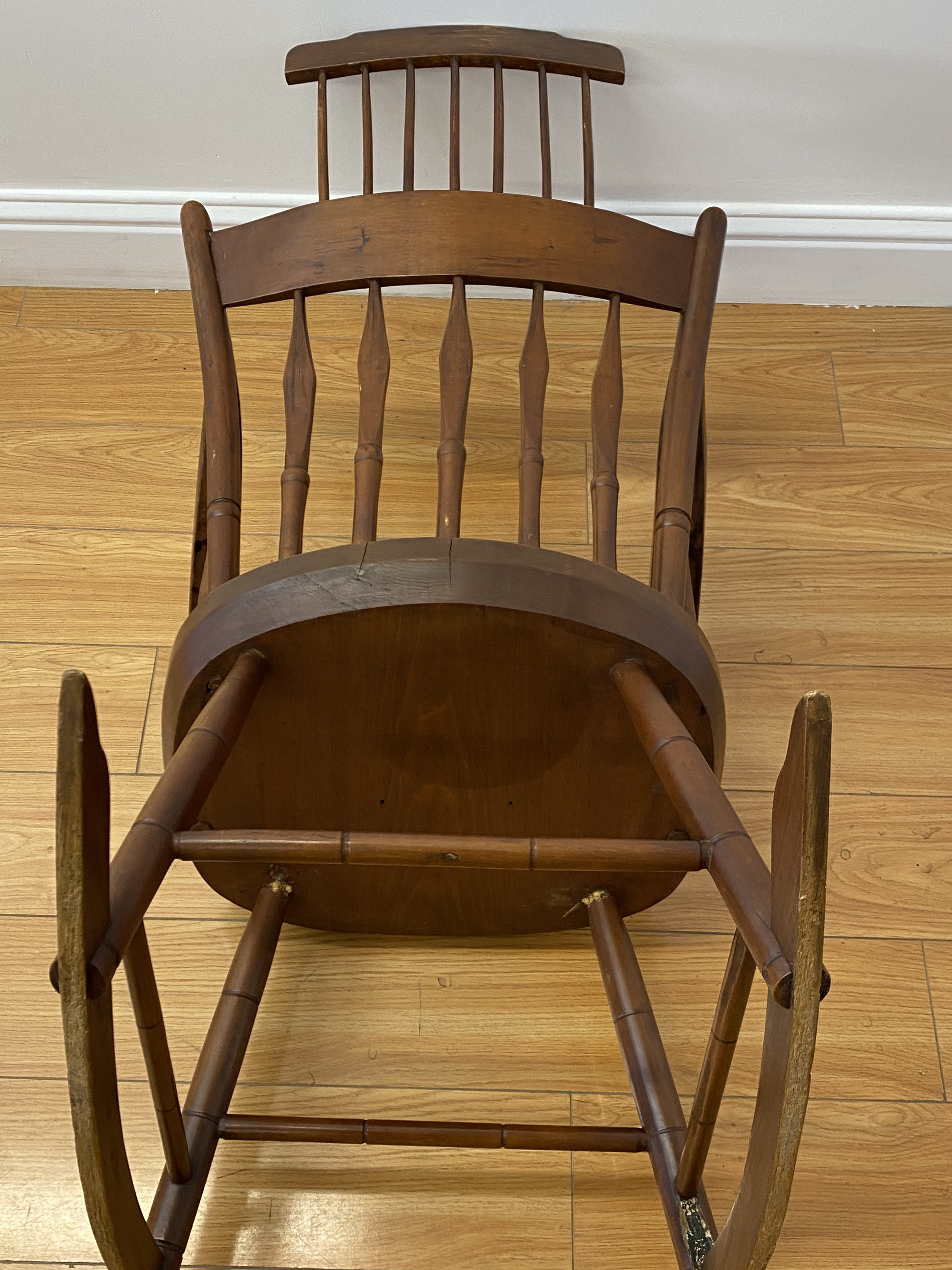 High back rocking chair sales