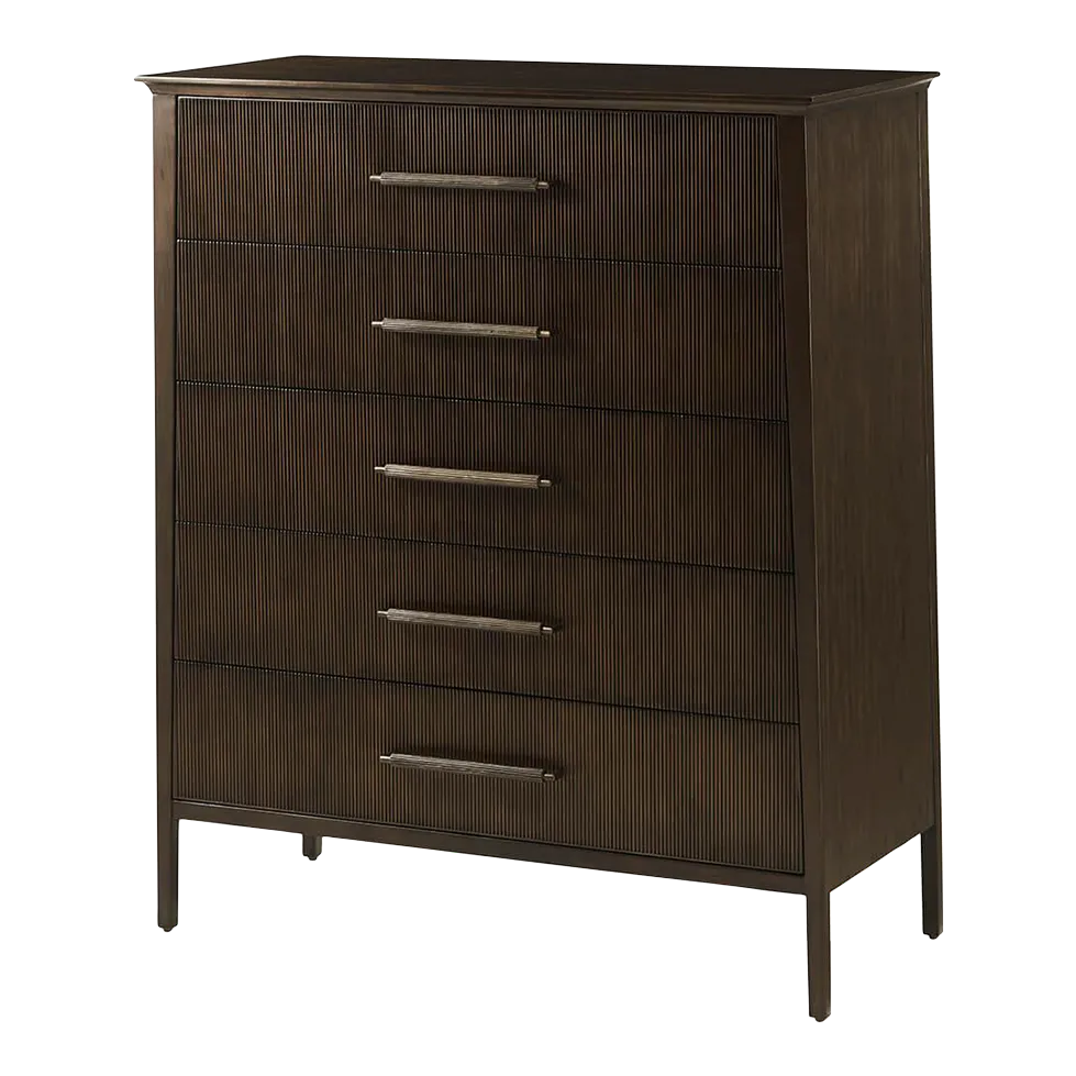 Modern Tall Dresser | Chairish