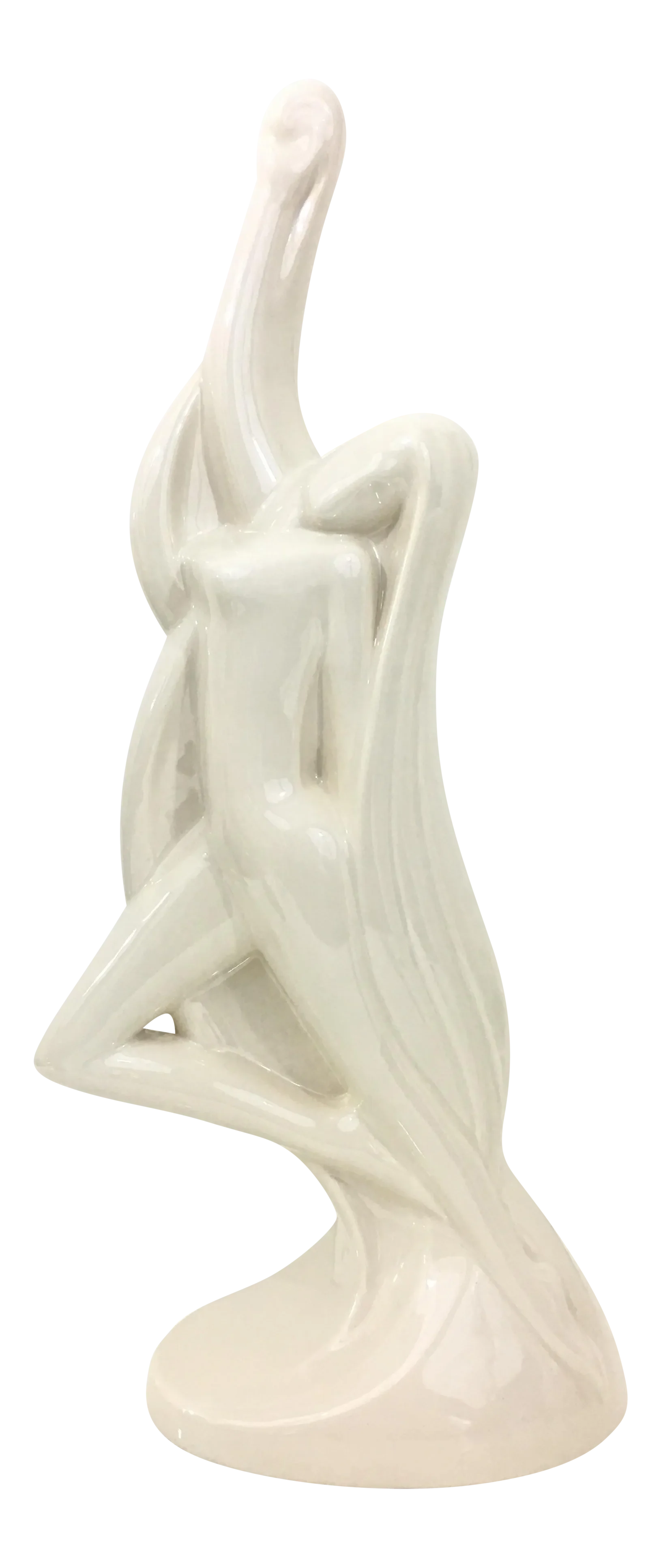 Vintage Haegar Goddess Ceramic Statue Sculpture Chairish