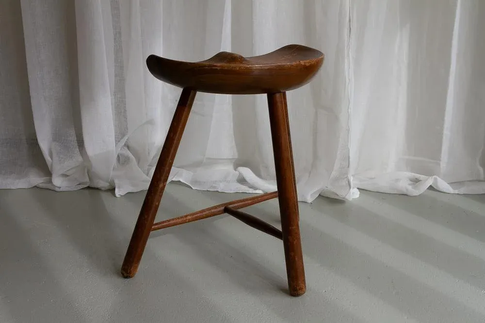 Vintage Danish Shoemaker Chair, 1930s.
