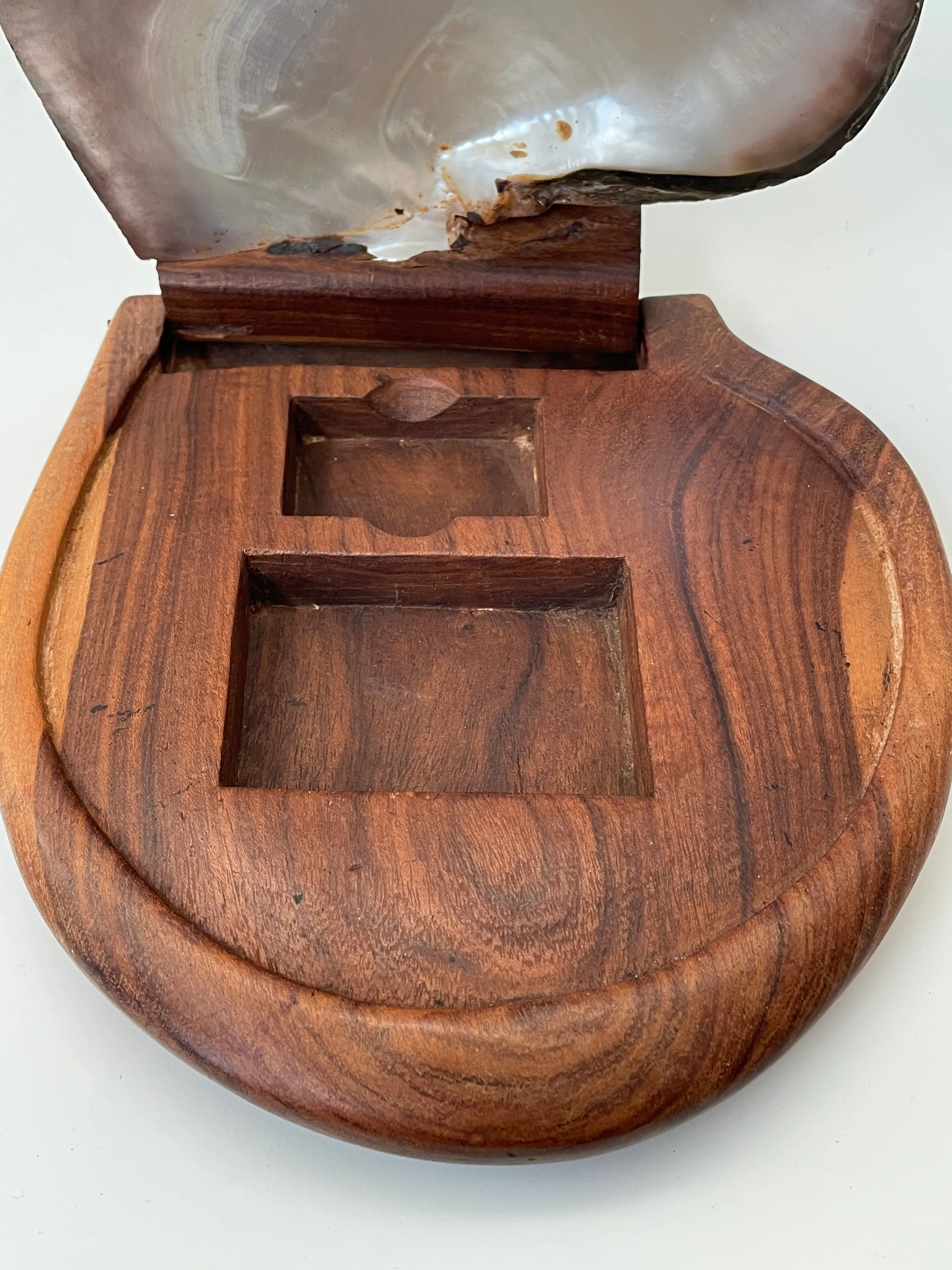 シェル レトロ木箱 『SHELL』Vintage wooden box シェル レトロ木箱 『SHELL』Vintage wooden box - メルカリ