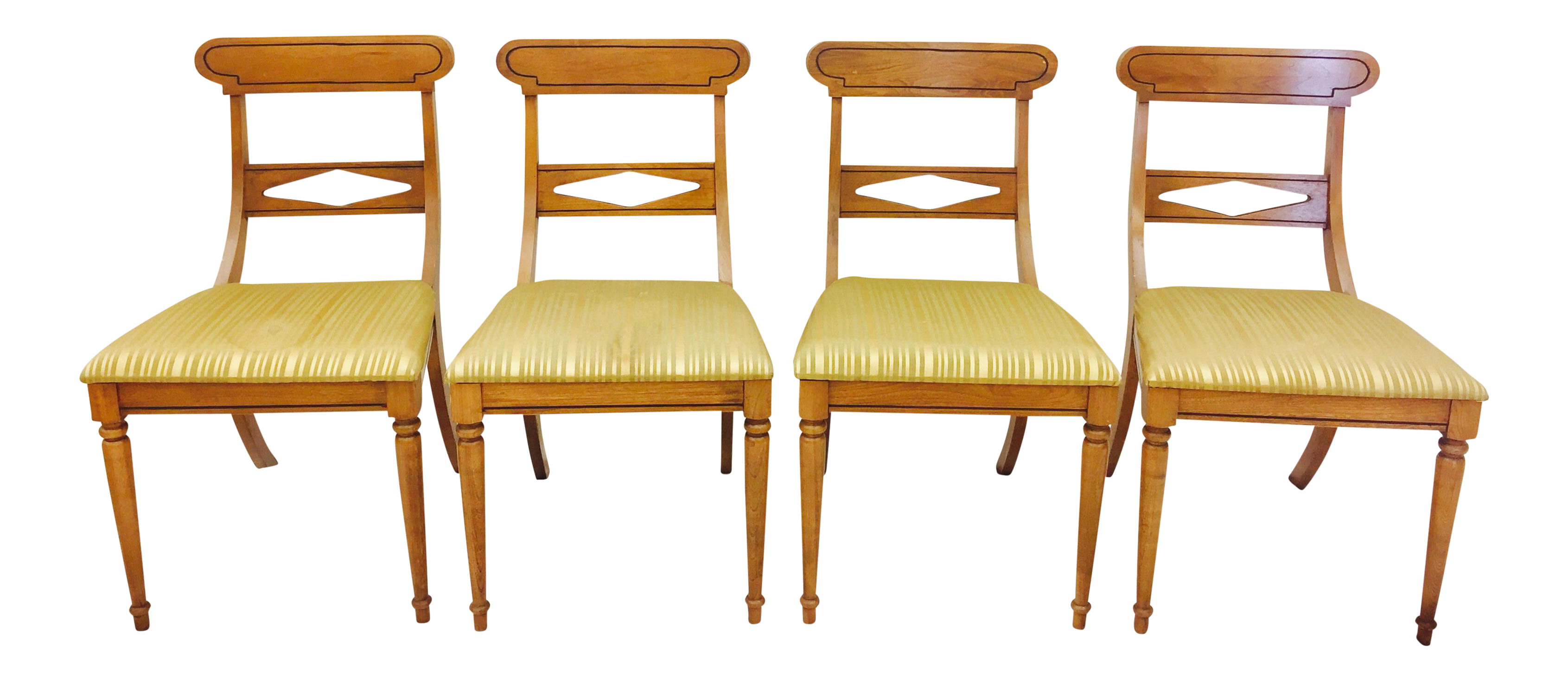 Vintage Dining Chairs Set of 4 Chairish
