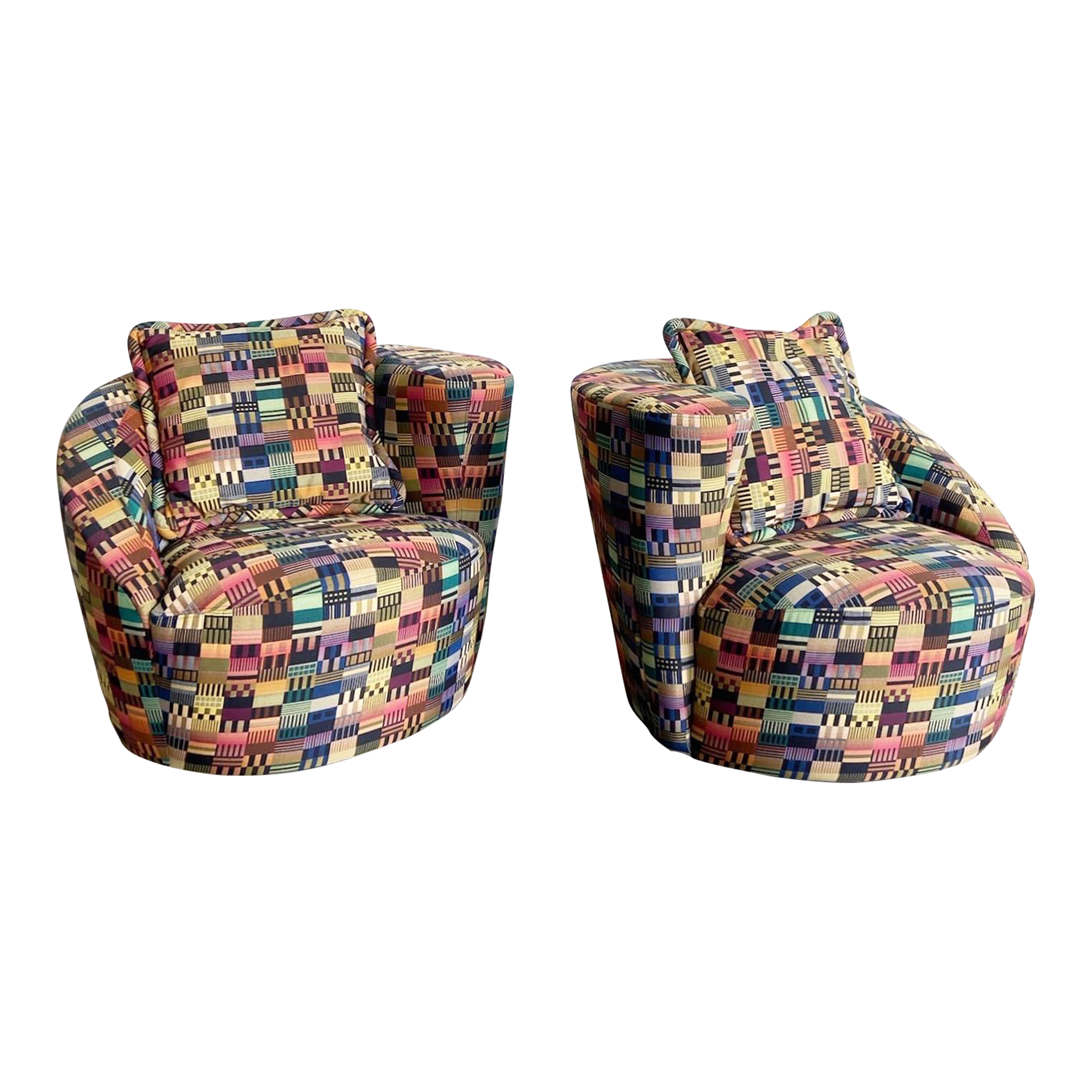 Multicolor swivel chair new arrivals