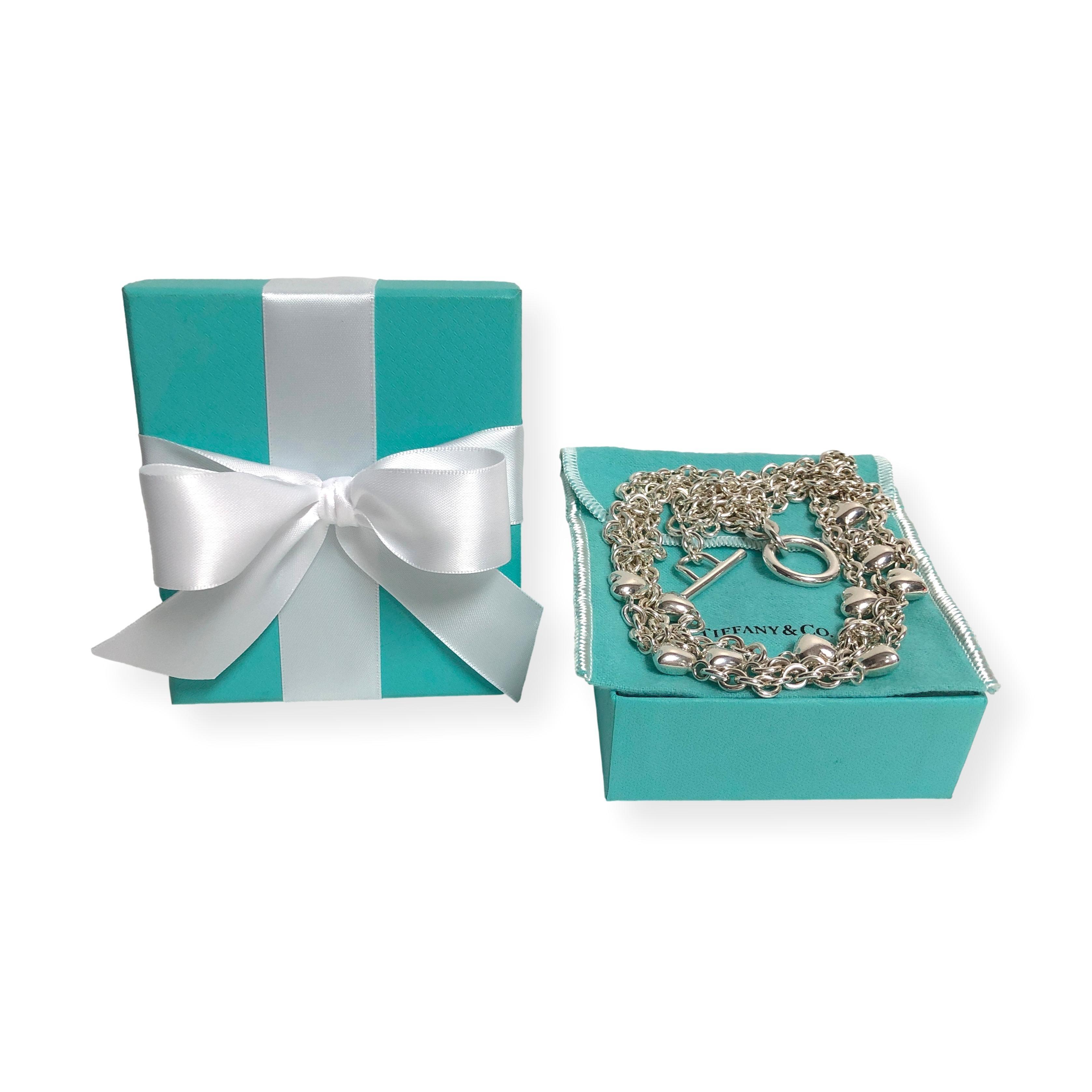 Mid 20th Century Vintage Tiffany & Co. Sterling Silver 3-Strand