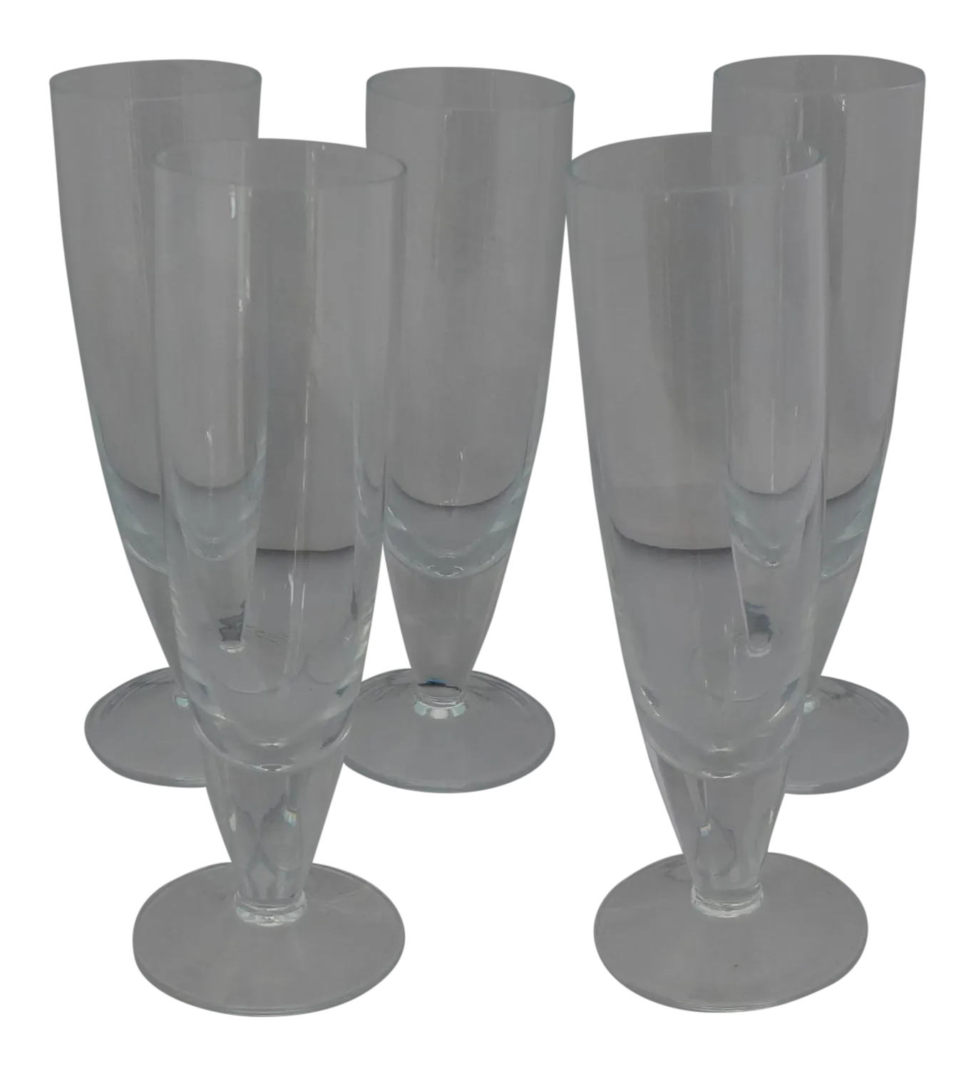 Clear Glass Mimosa Glasses Set of 5 Chairish