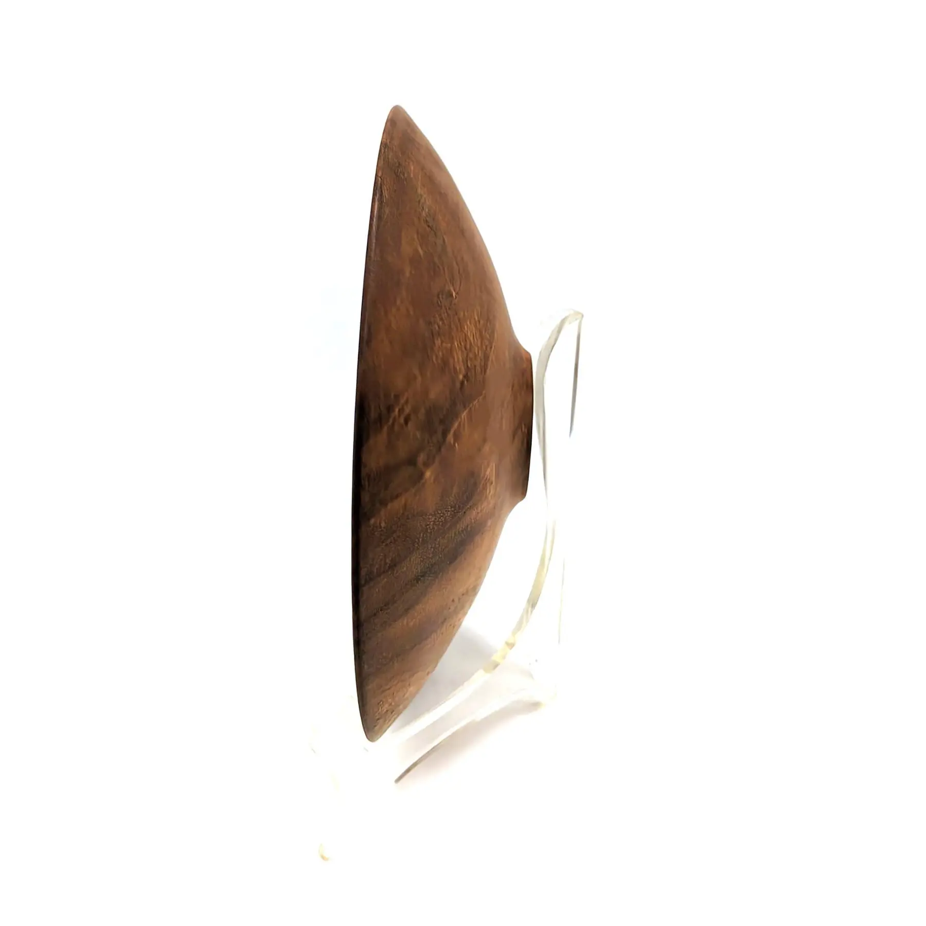 Artist Signed Wood Turned Sabicu Wood Bowl