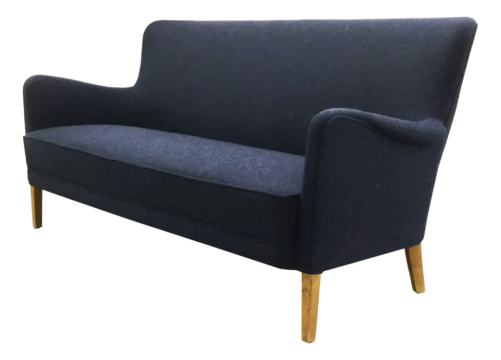 Three-Seater Sofa by Peter Hvidt and Orla Mølgaard-Nielsen, 1940s