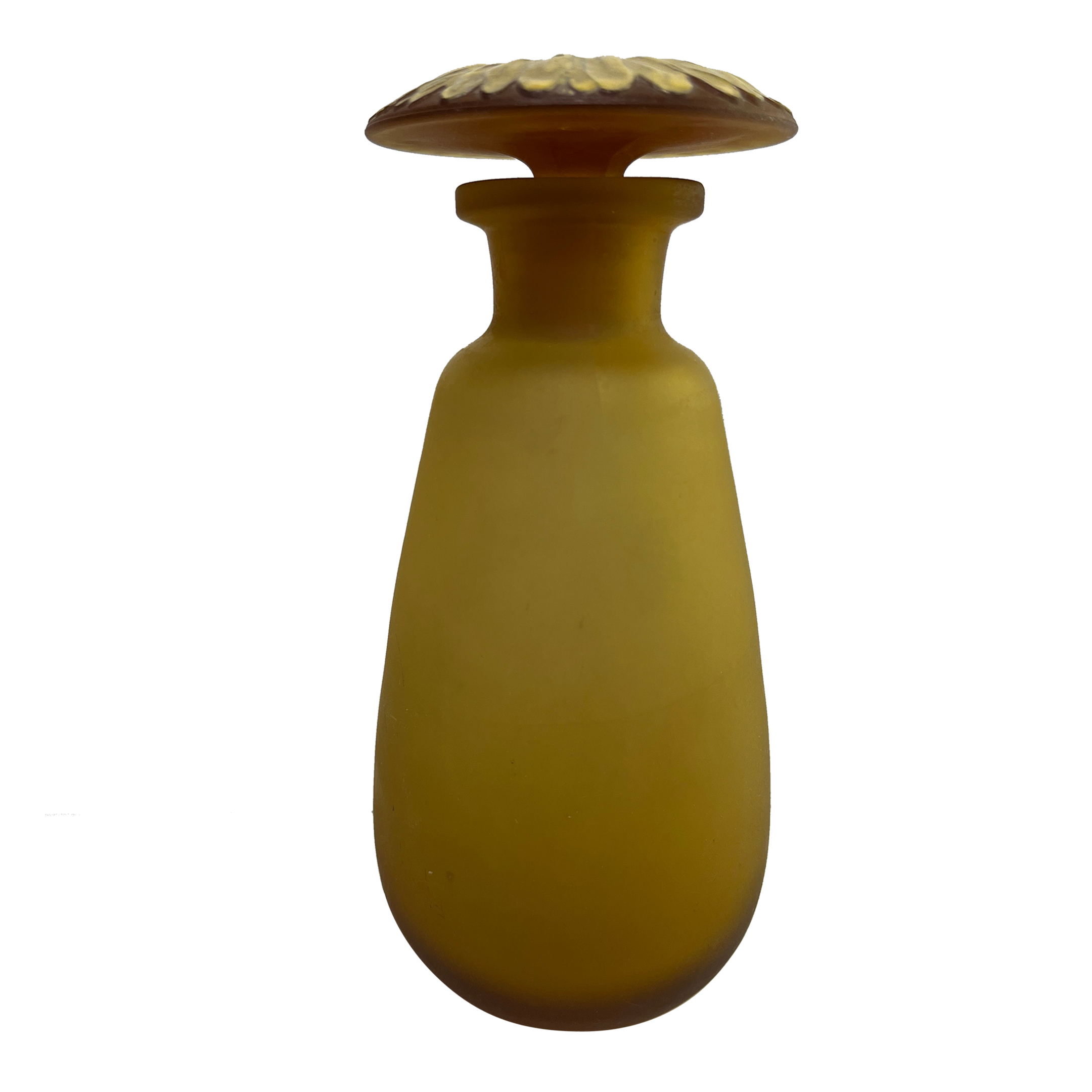 Vintage French Sunflower Perfume Bottle