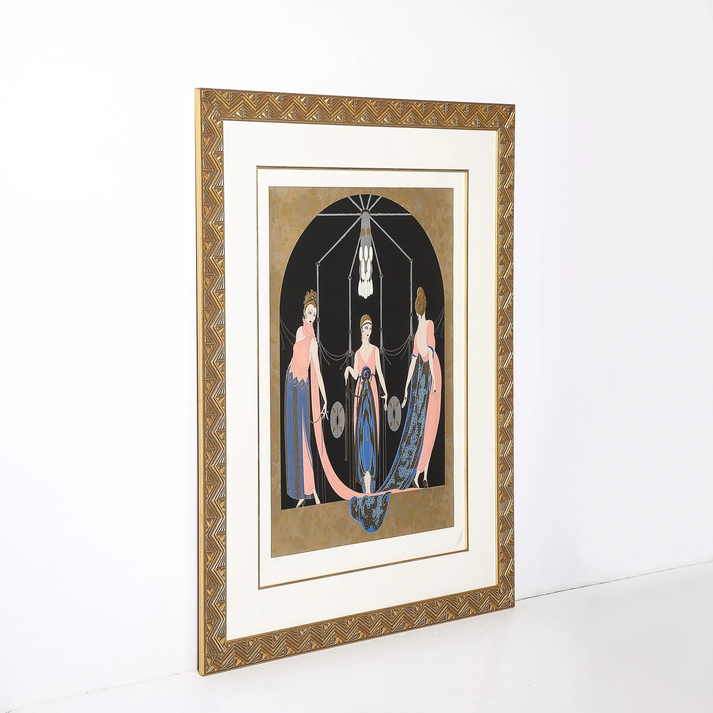 Art Deco Serigraph Entitled 