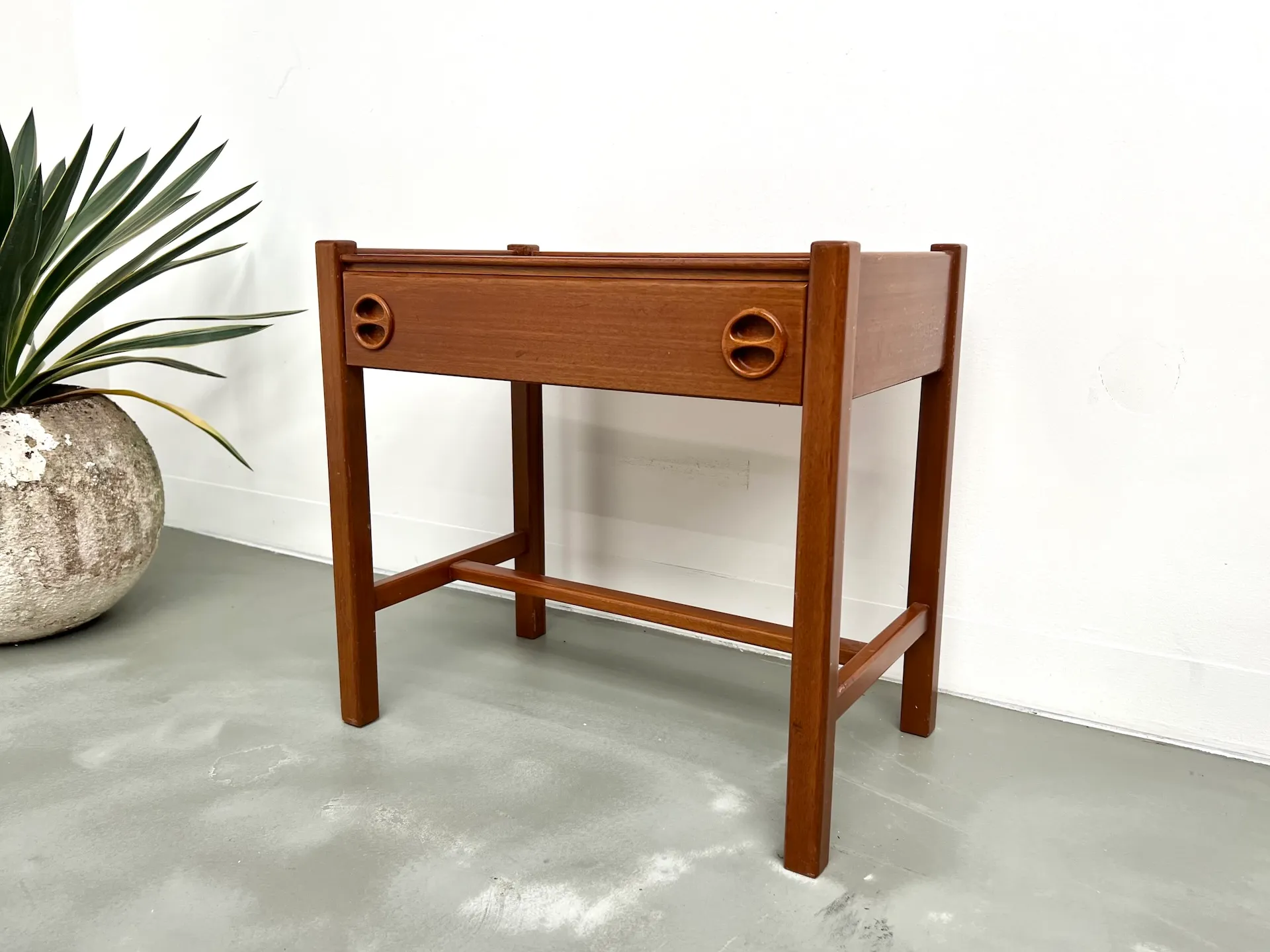 Teak Nightstand attributed to Arne Wahl Iversen for Andersen