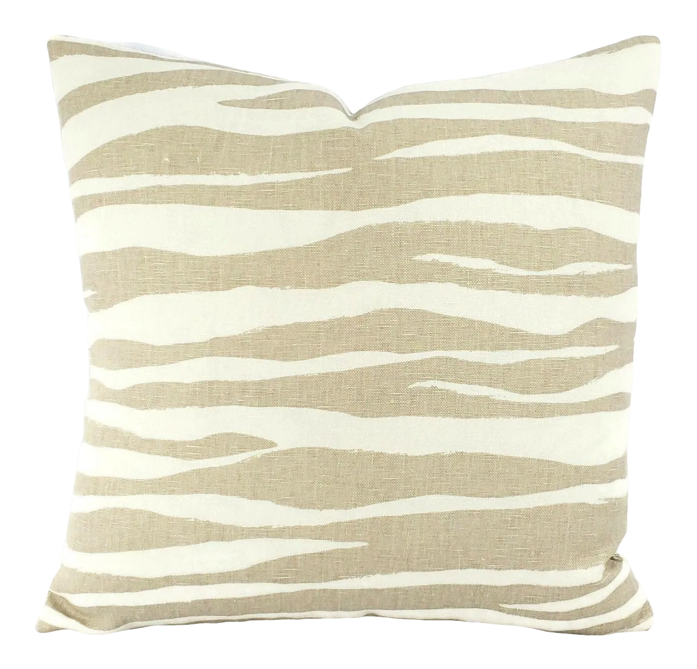 Kate Spade Mona Zebra in Flaxseed Pillow Cover Chairish