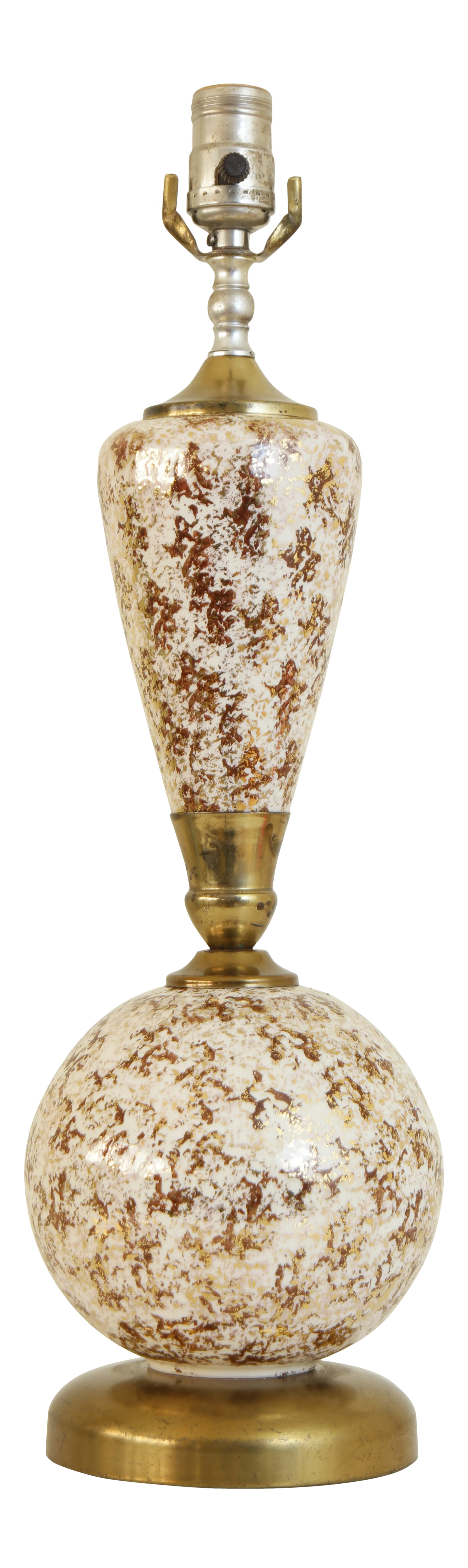 Starbucks Sangria and Gold Bling Tumblers Bundle1940s Vintage Gold & White Speckled Table Lamp