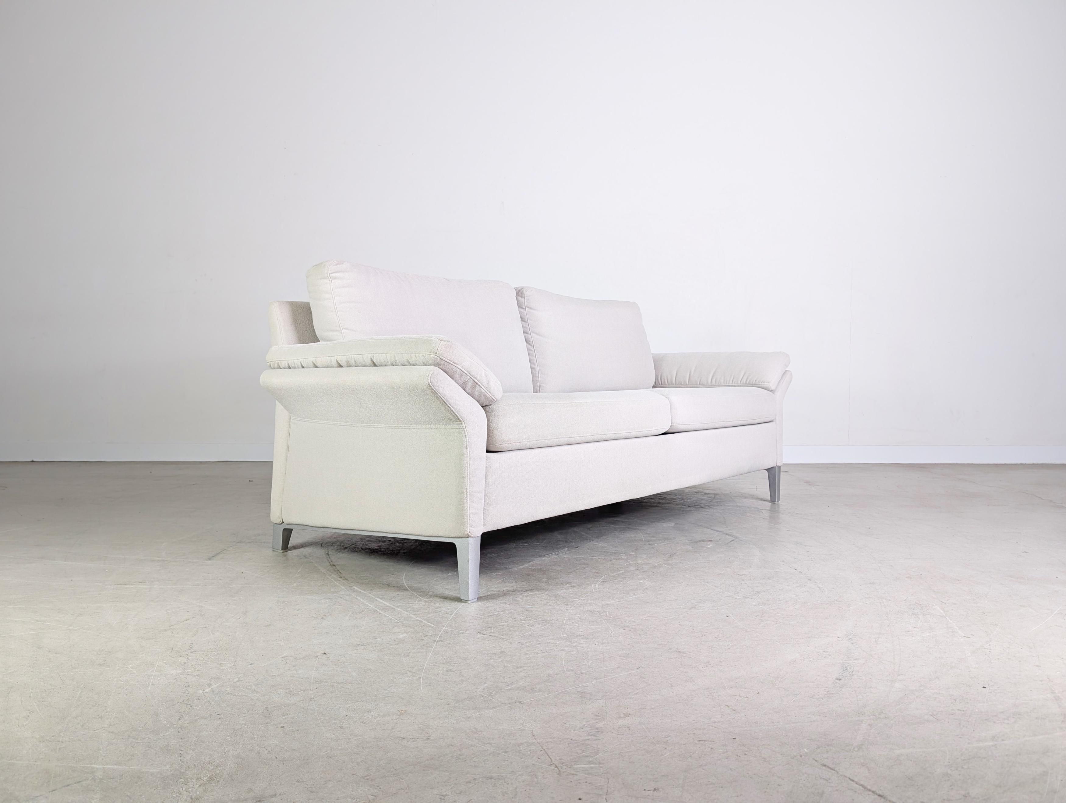 3000 Three-Seater Sofa in Cream Beige from Rolf Benz
