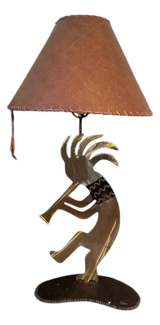 Contemporary Tribal Style Table Lamp