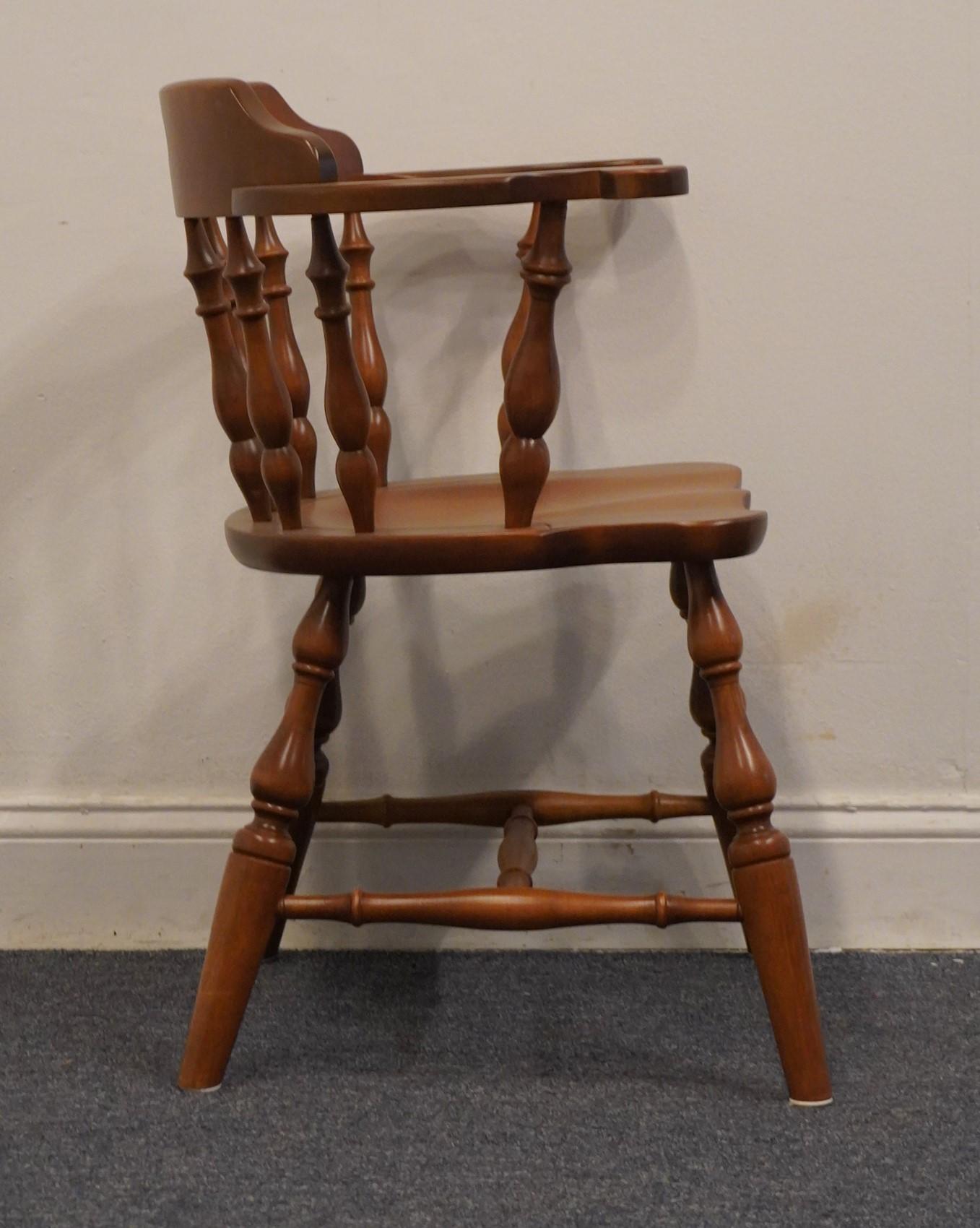 Temple Stuart Solid Hard Rock Maple Colonial Early American Dining