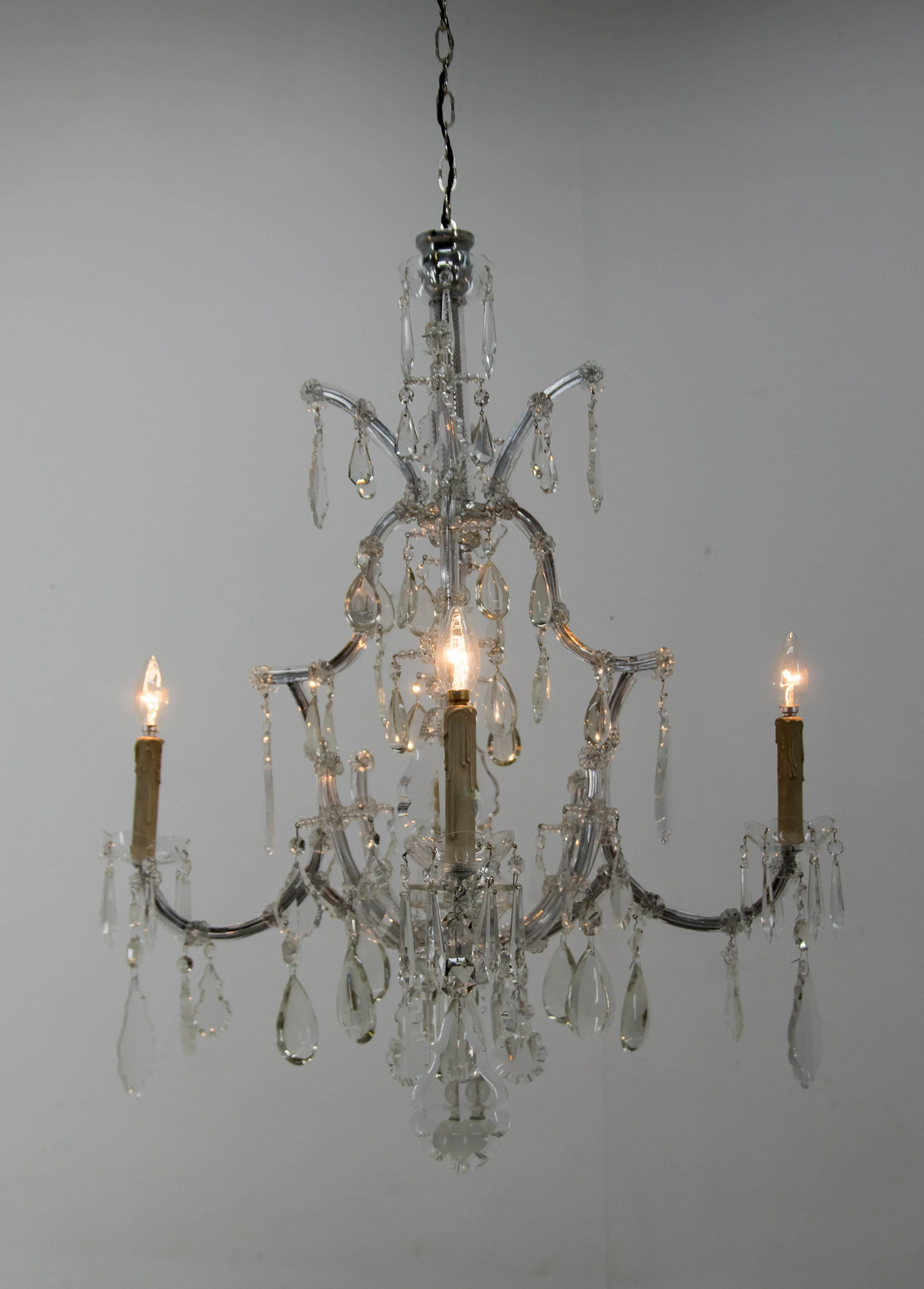 Maria Theresa Crystal Chandelier, Austria, 1900s