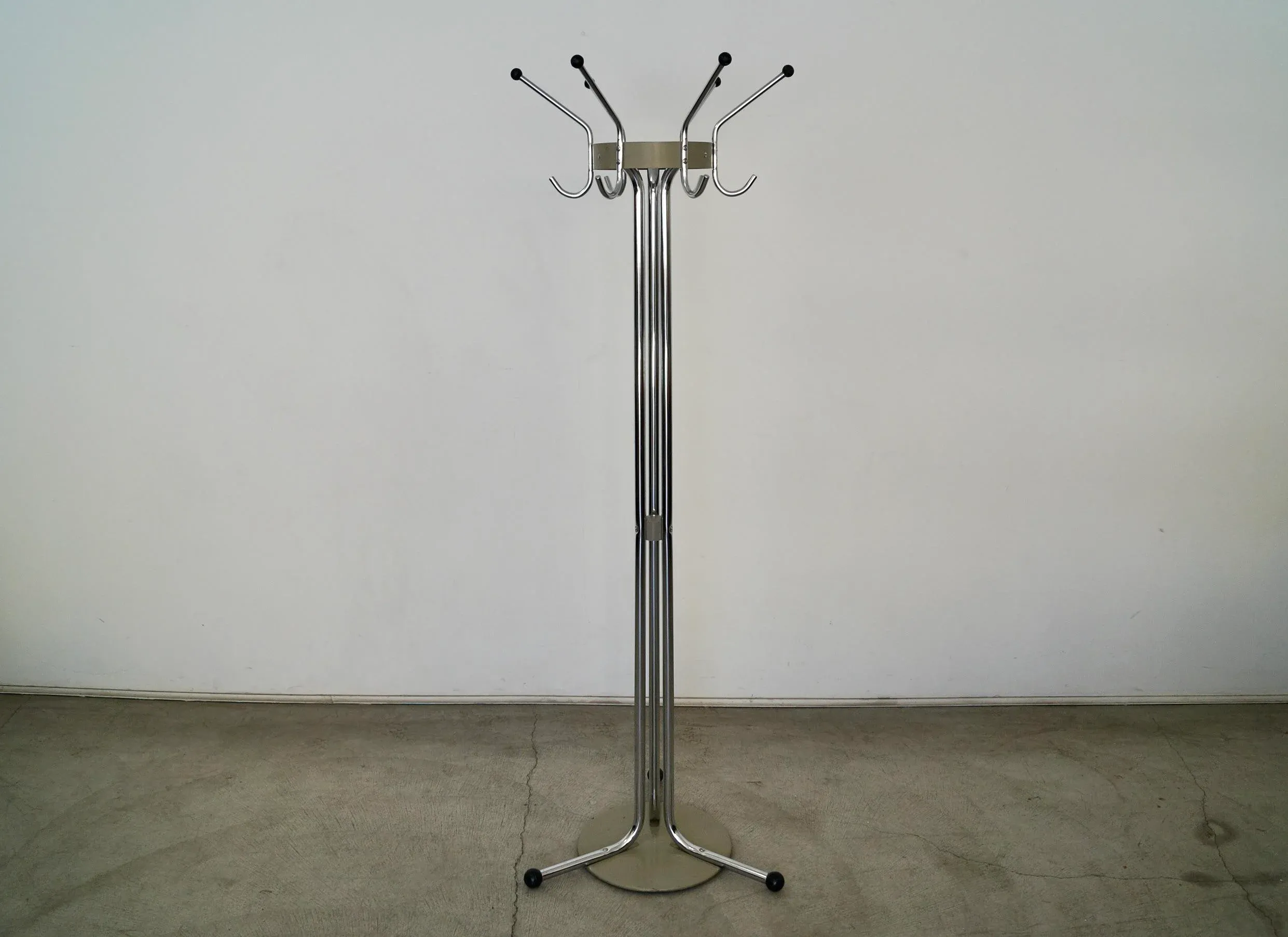 Chrome coat rack sale