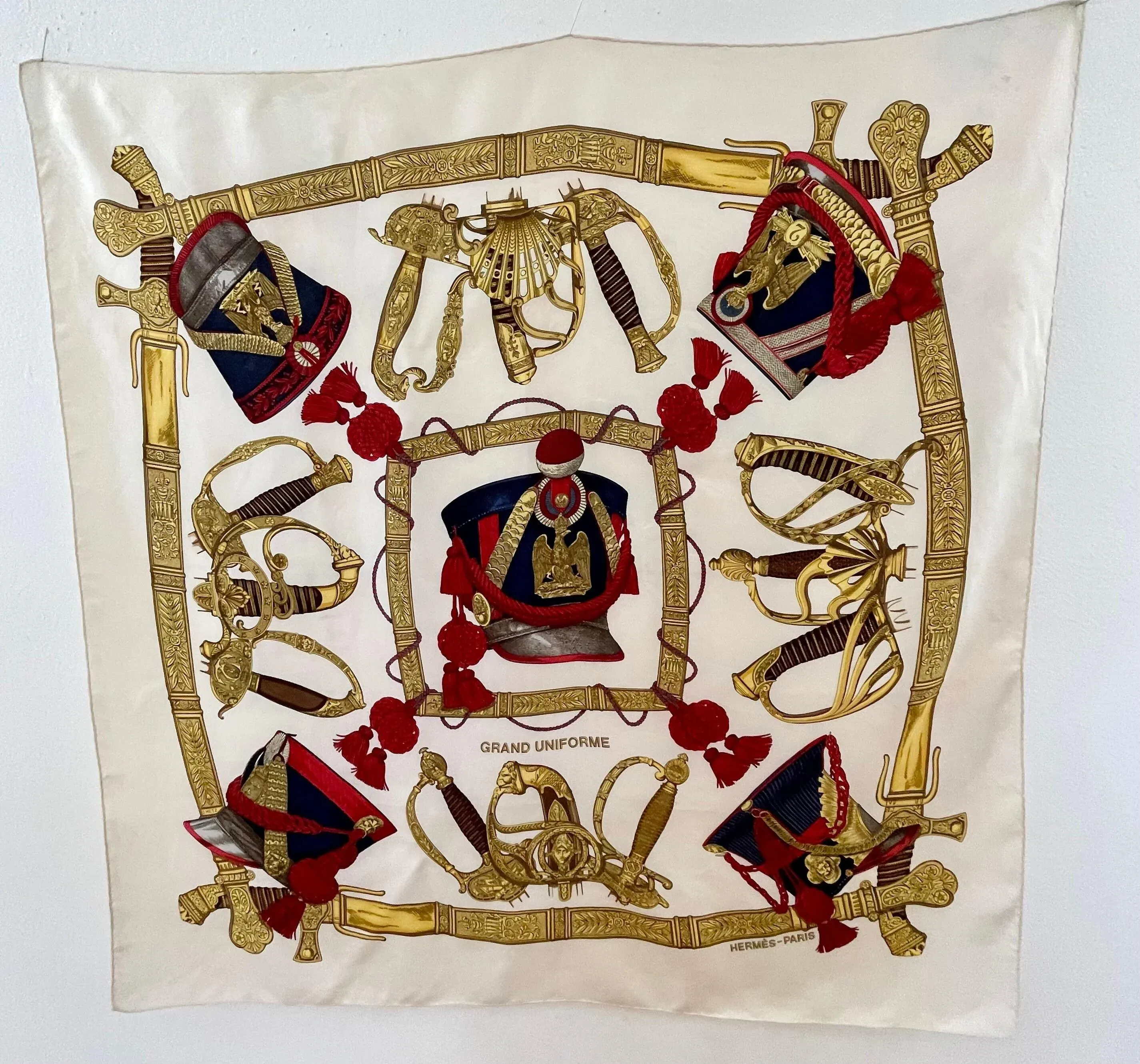 HERMES GRAND UNIFORME スカーフ Hermes Scarf 