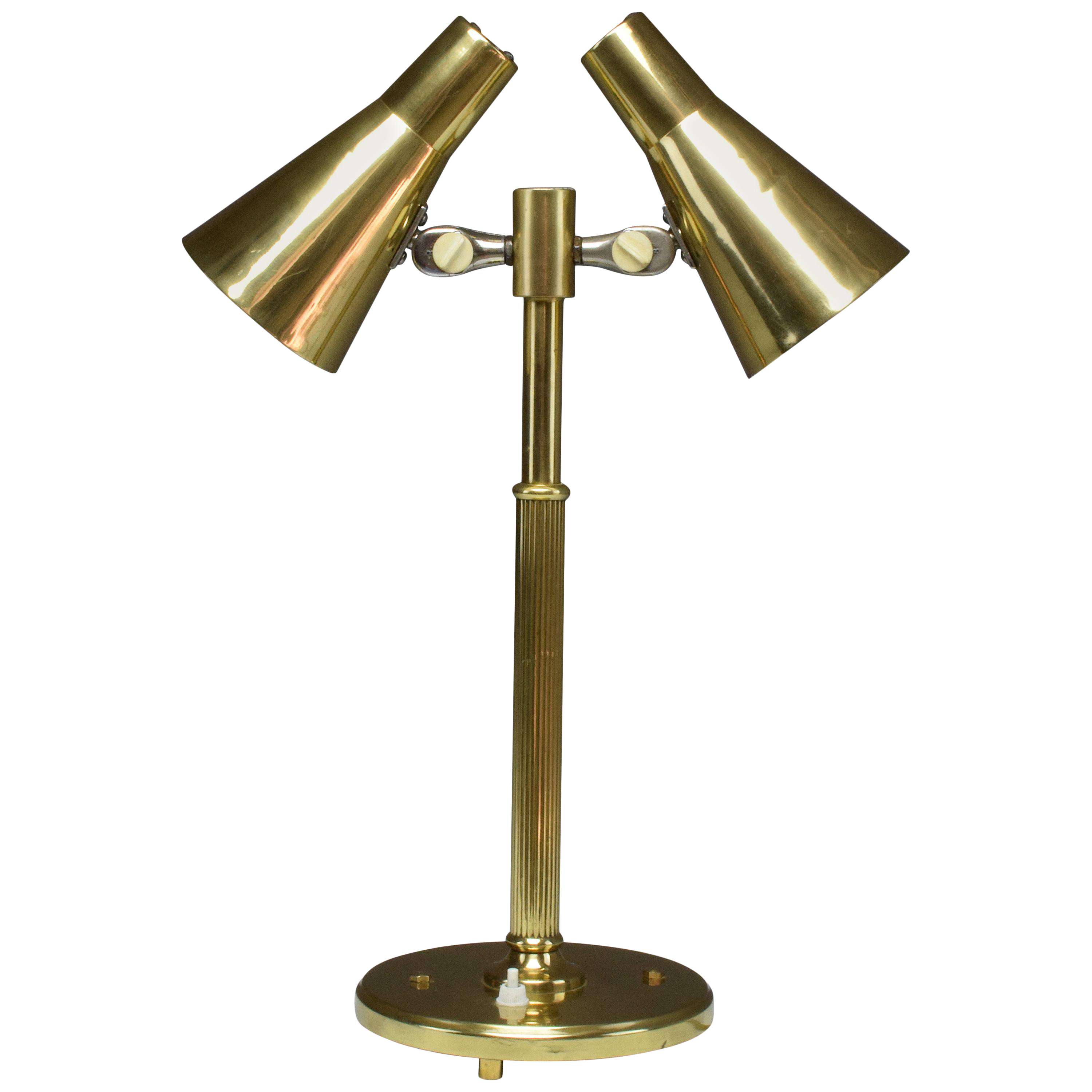 double shade table lamp