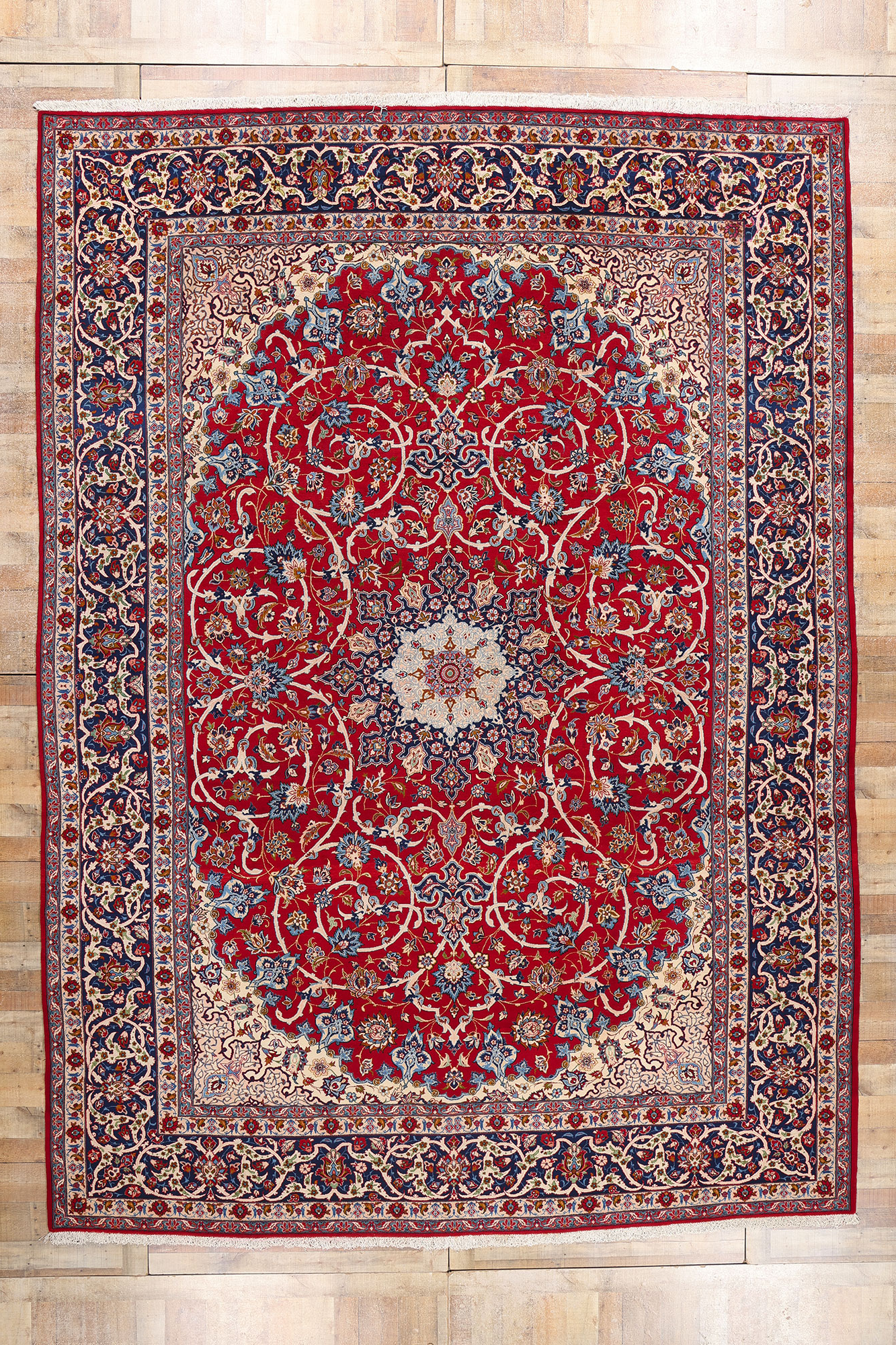 45.5×104 \"Red rose” ViNTAGE TURKiSH RUG il_1080xN.1831440959_l82p.jpg