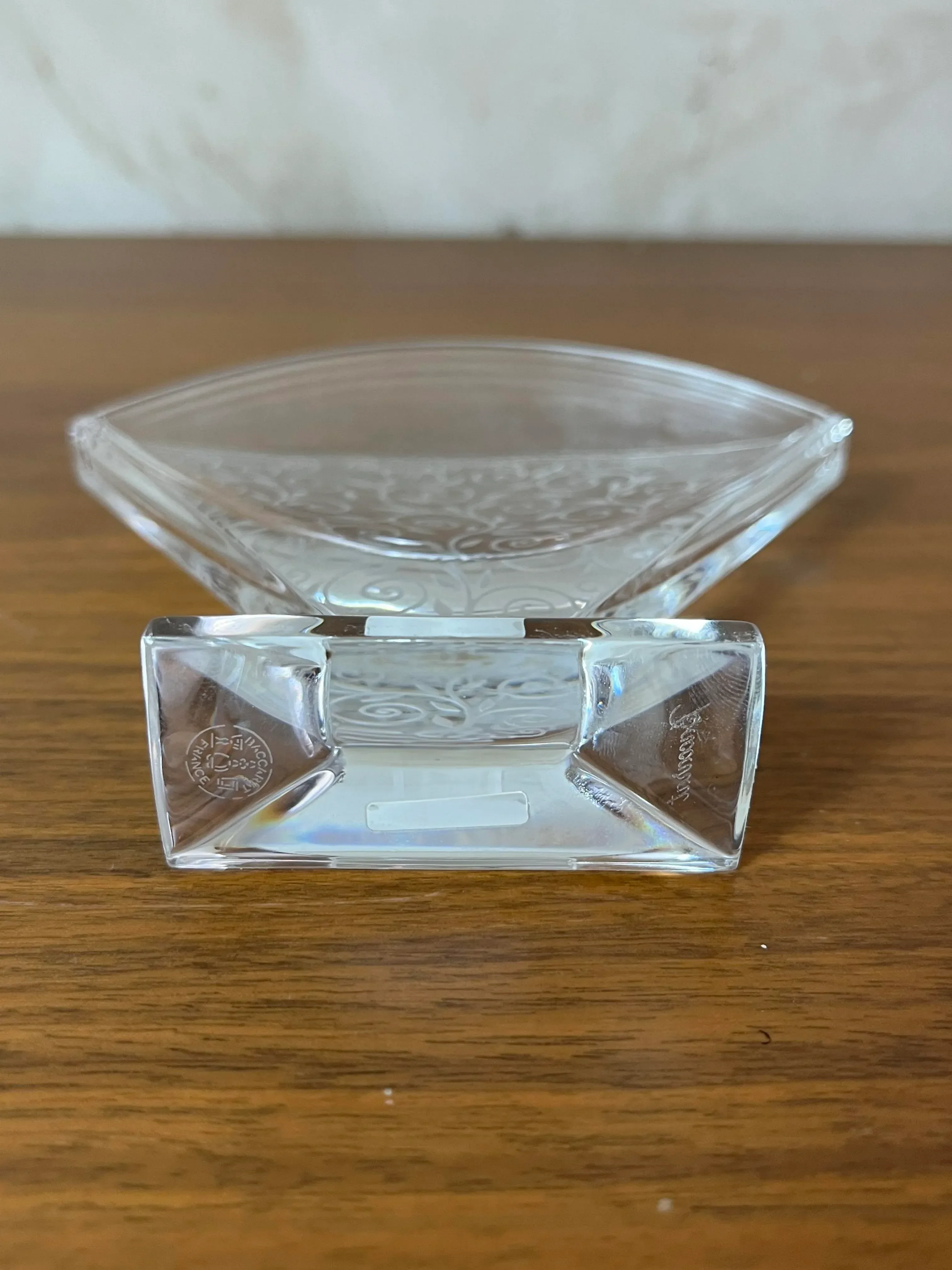 Crystal Vase from Baccarat, 1950s