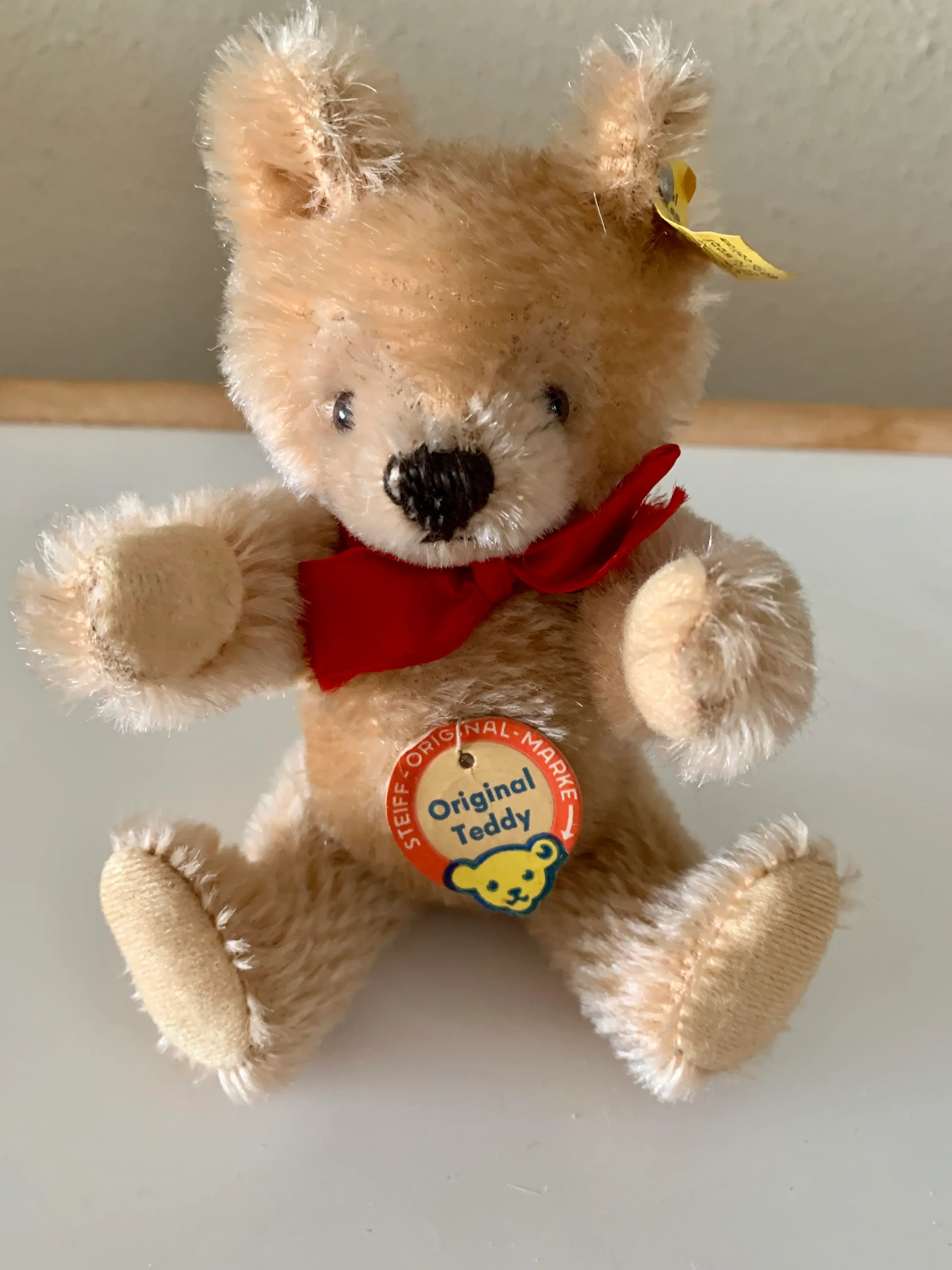 ぬいぐるみ vintage steiff original teddy bear Steiff Original Teddy Bear no IDs 1950 to 1964 vintage 11