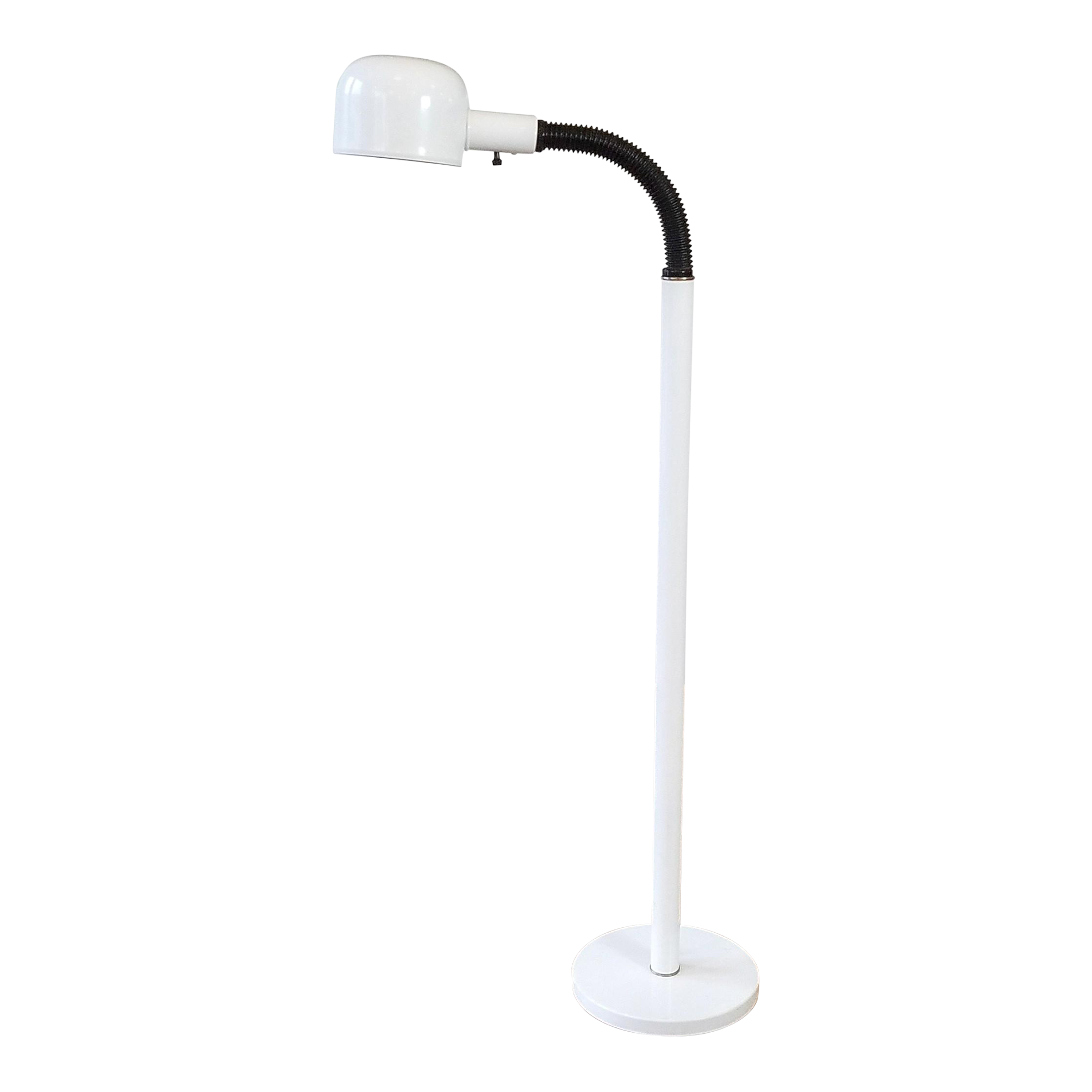 Vintage 1970s Gooseneck Floor Lamp Attibuted to Lightolier Chairish