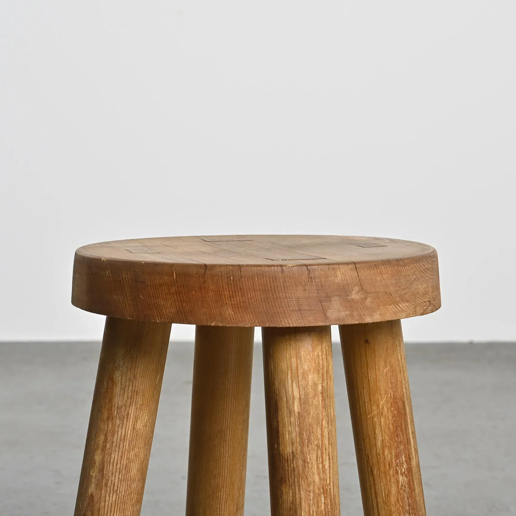 Stool by Charlotte Perriand for Les Arcs, 1960s | Chairish