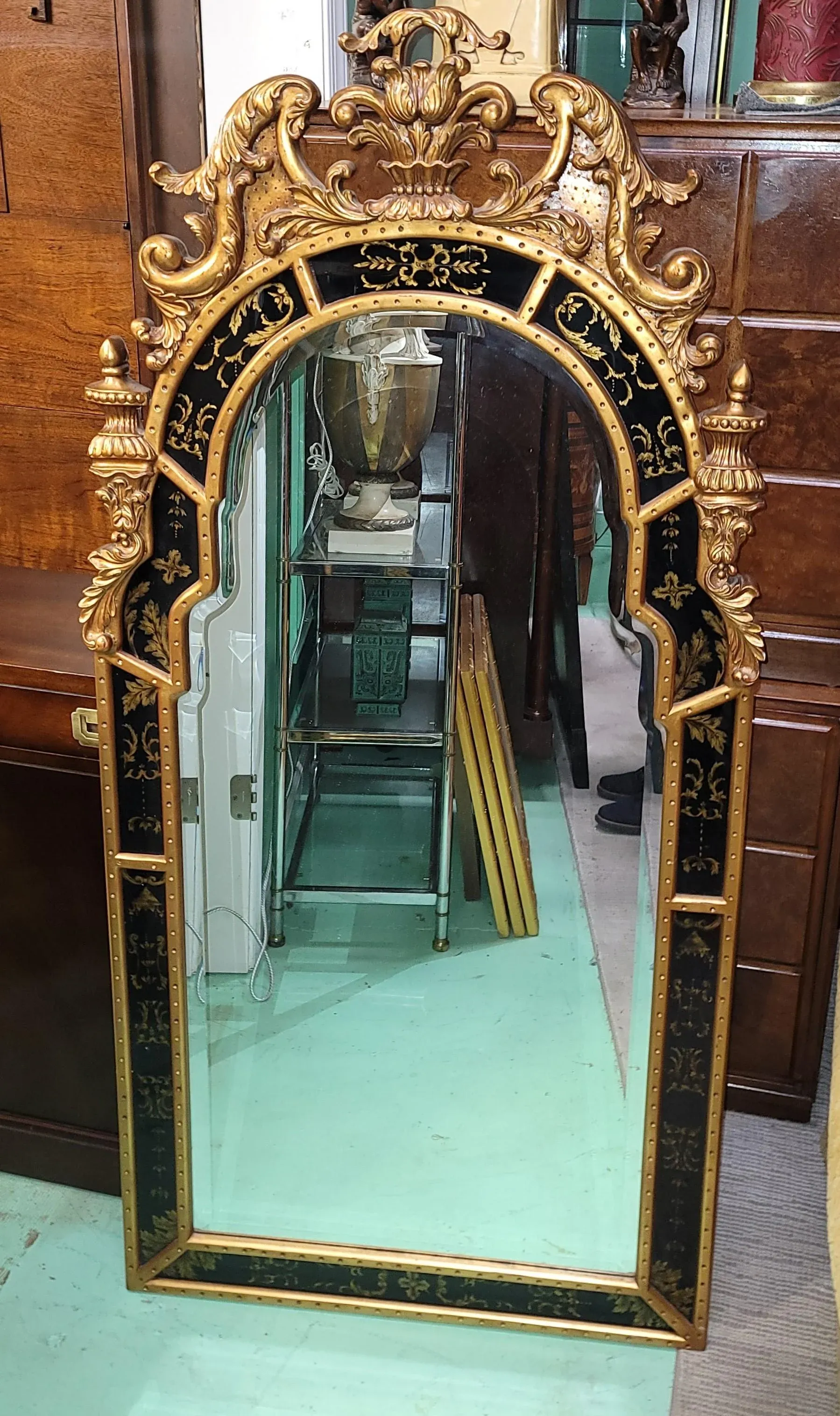 DREXEL HERITAGE 鏡 Drexel Heritage Tri Fold Mirror, French County, Italian, beautiful