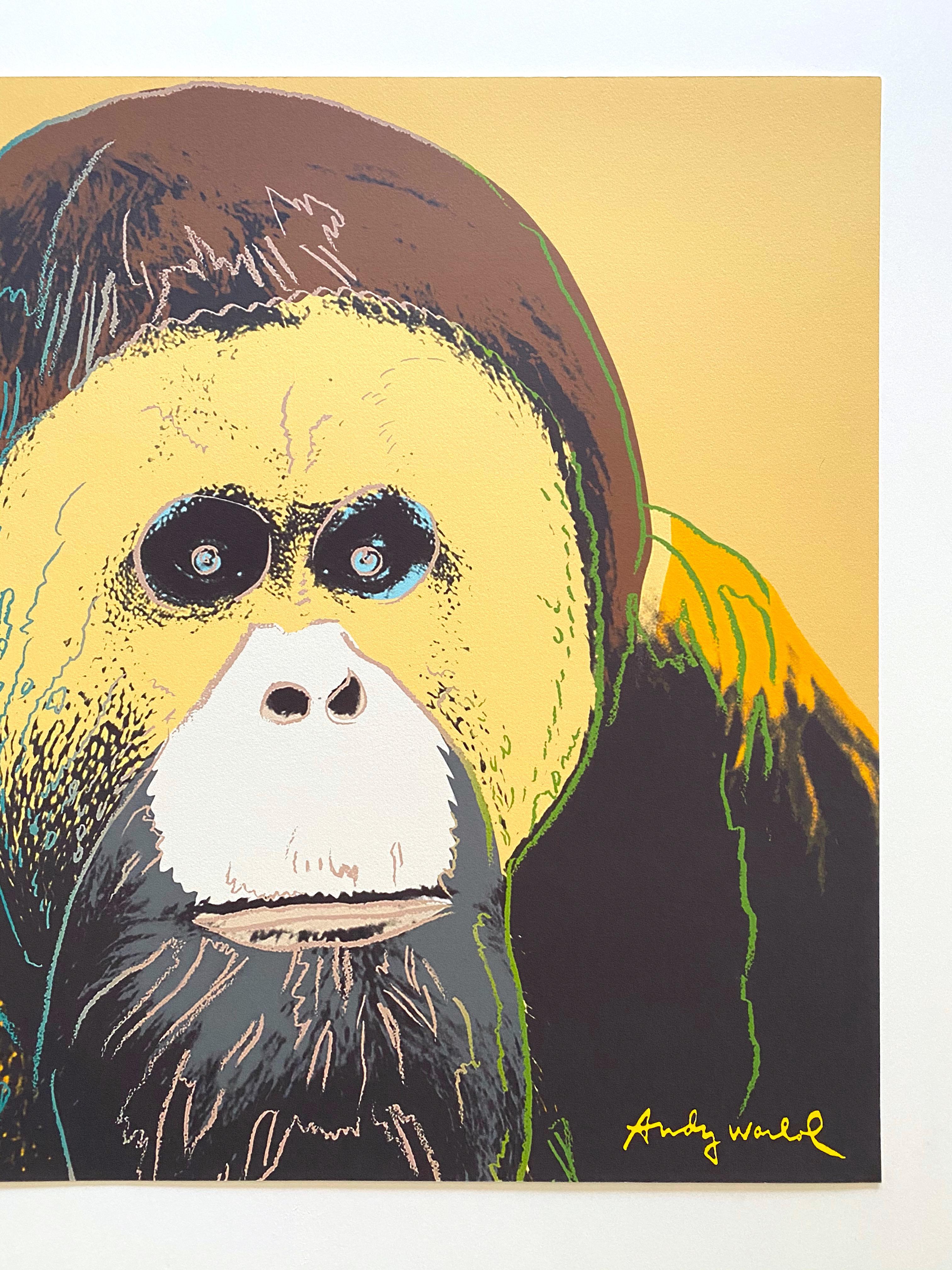 Andy Warhol Vintage 1986 Lmtd Edtn Endangered Species Fine