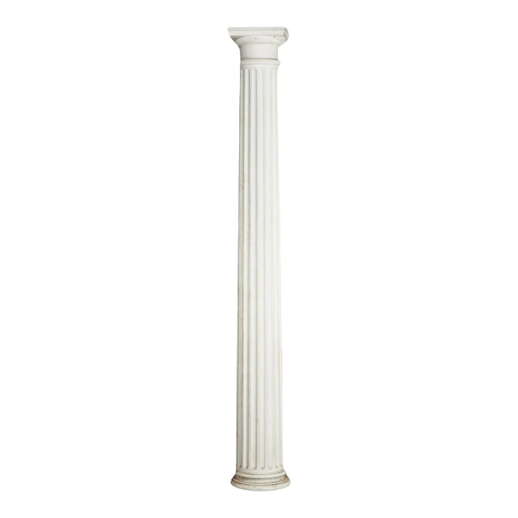 Neoclassical Composition Tall Doric Form Column, 20th Century | Chairish