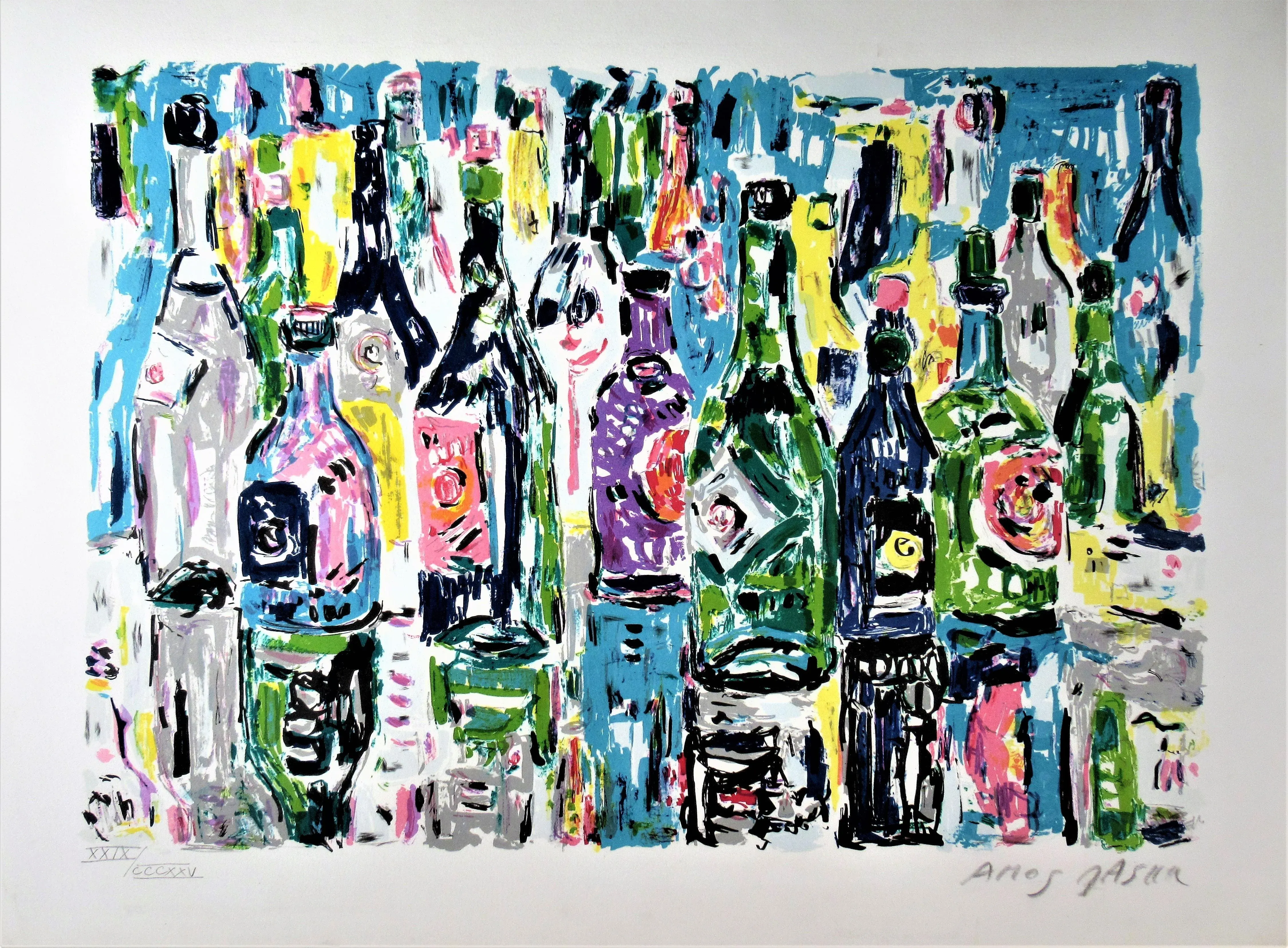 Amos Yaskil, Bottles, 1980