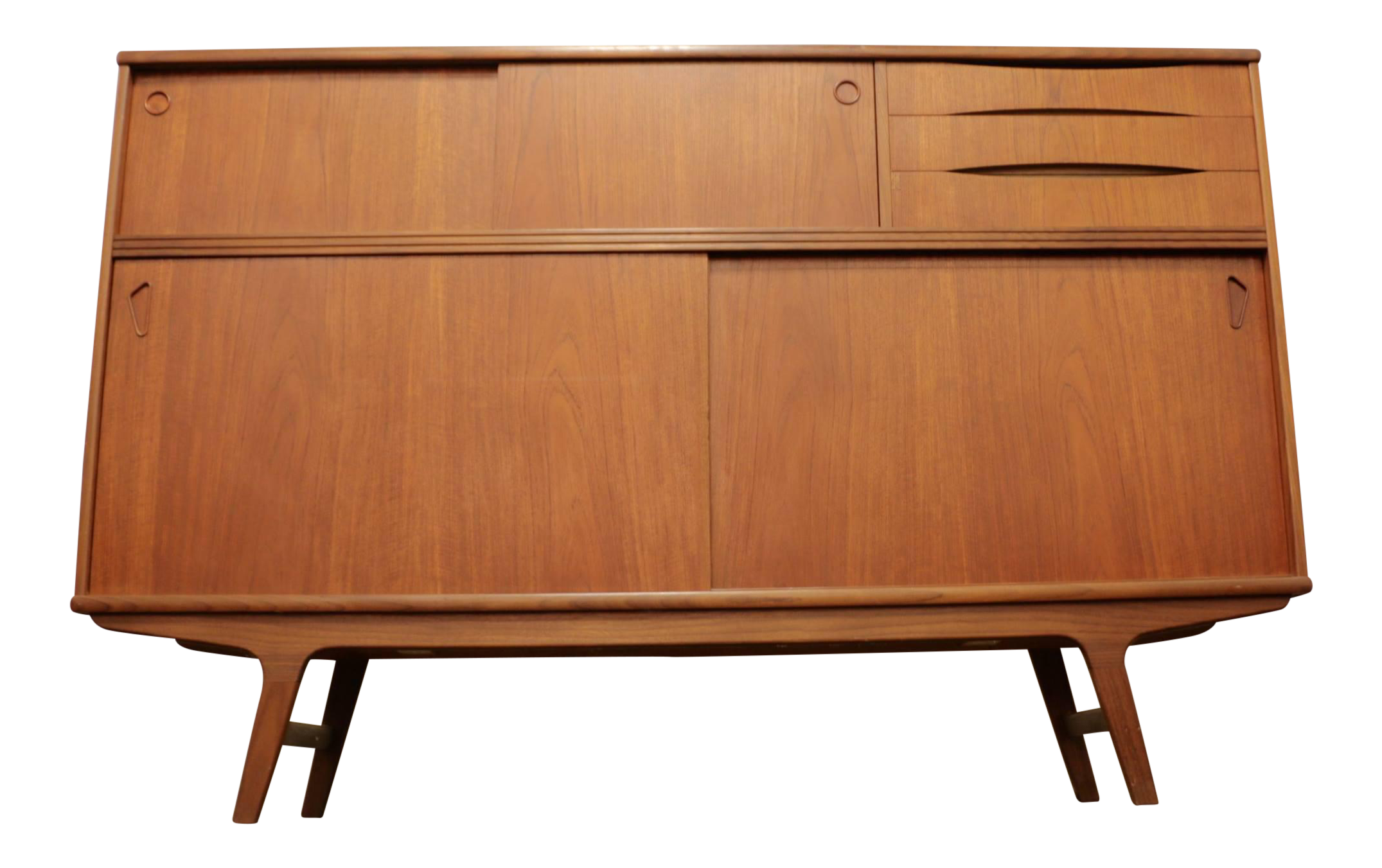 Danish MidCentury Modern Teak Sideboard Chairish