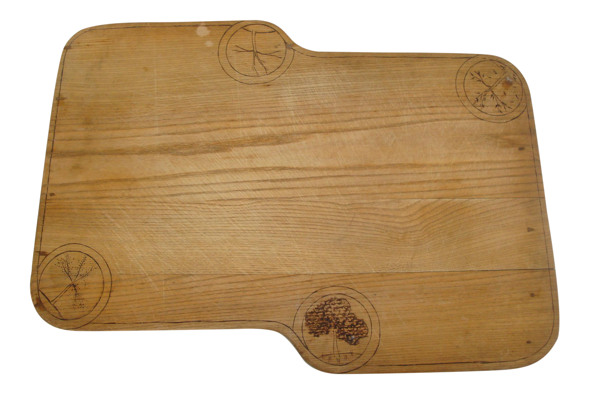 Artisan Wood Block Kitchen Cutting Board Chairish