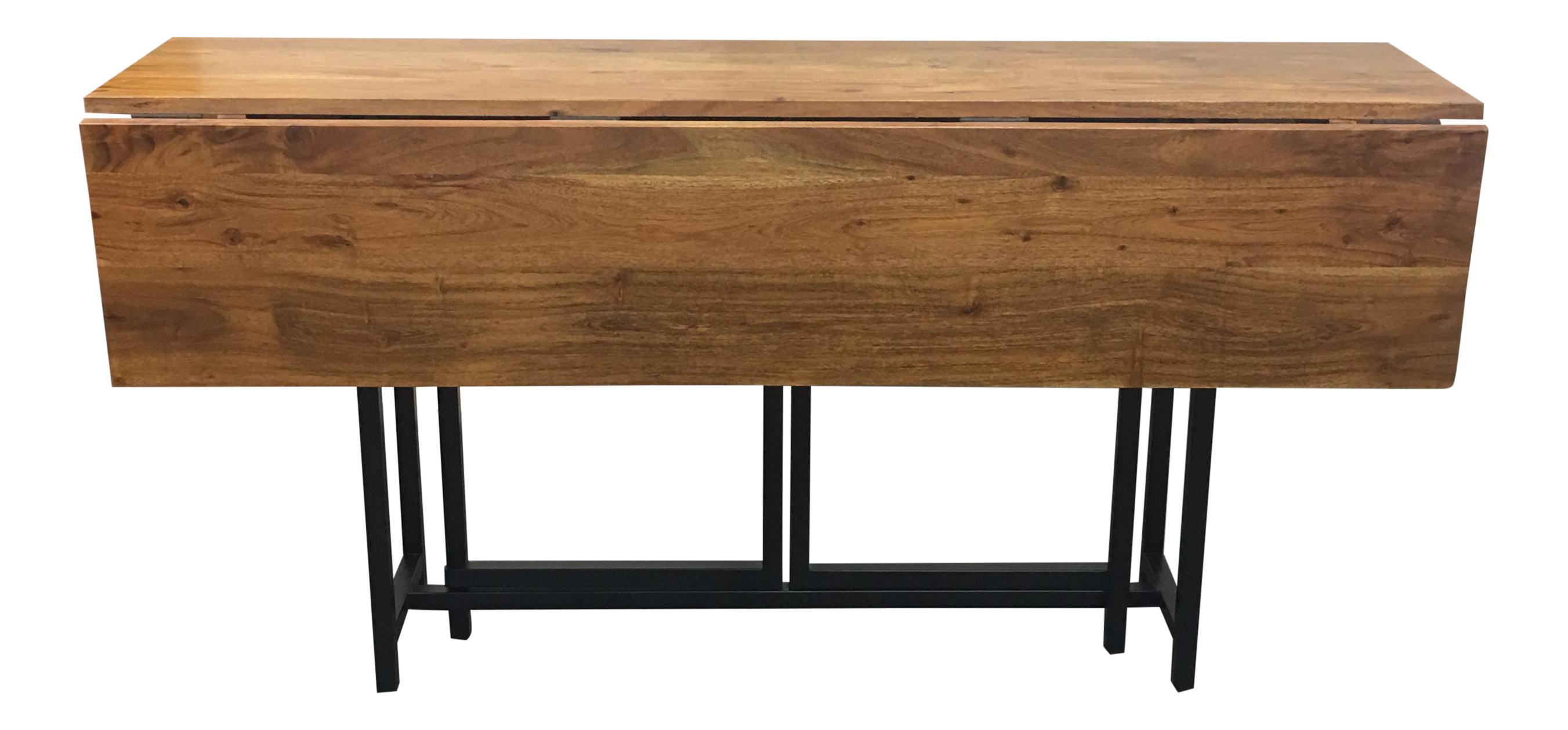 Crate Barrel Origami Drop Leaf Dining Table