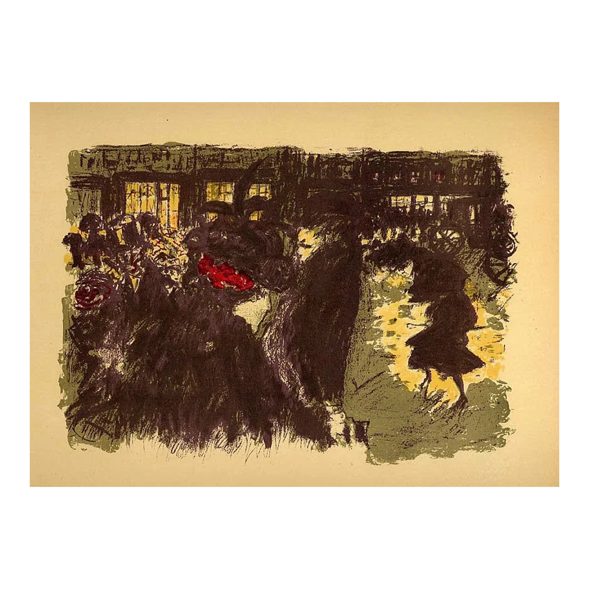 Bonnard Lithograph 119 Place Le Soir 1952