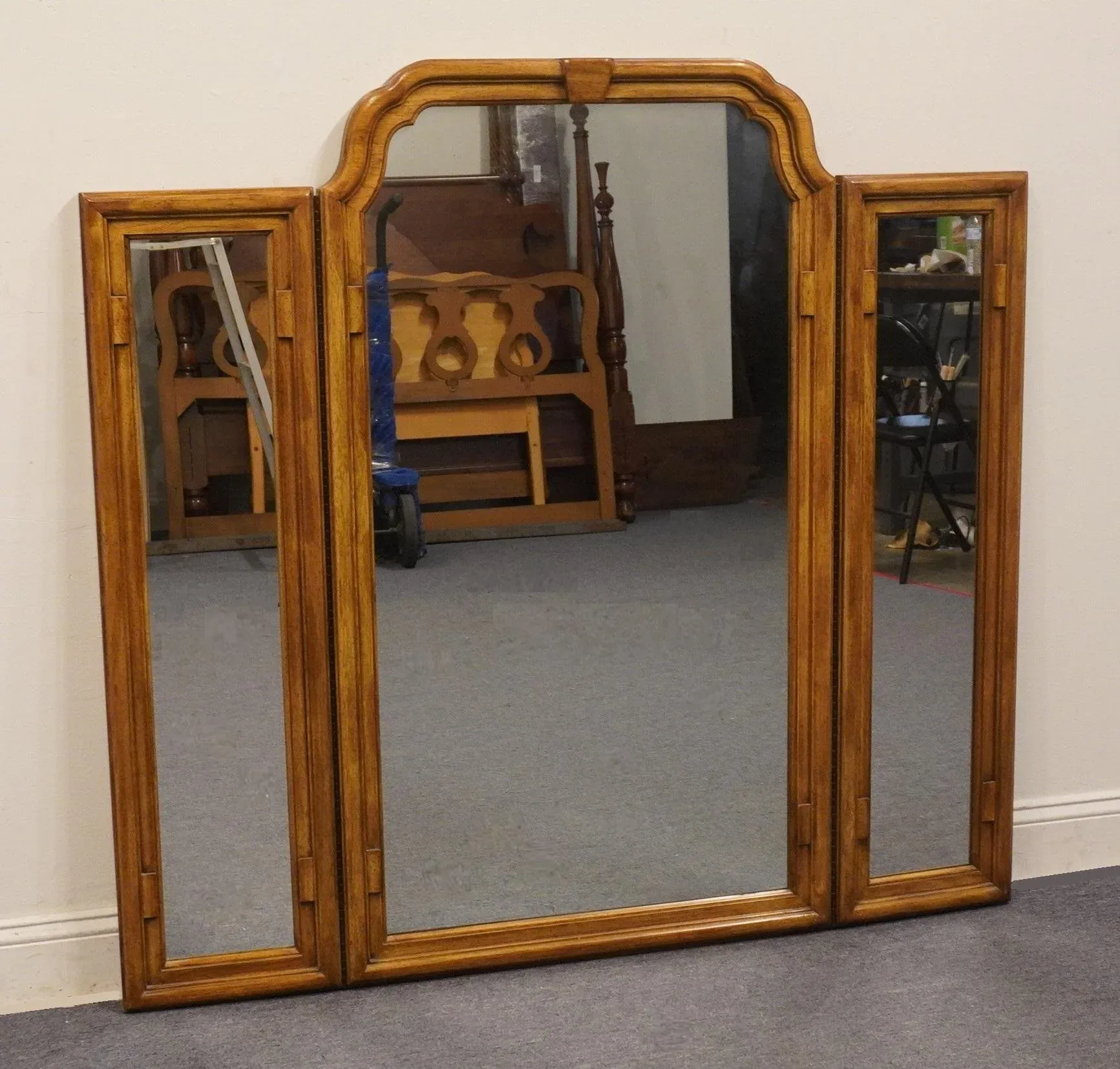 DREXEL HERITAGE 鏡 DREXEL HERITAGE 鏡 DREXEL HERITAGE Chinoiserie Framed Mirror