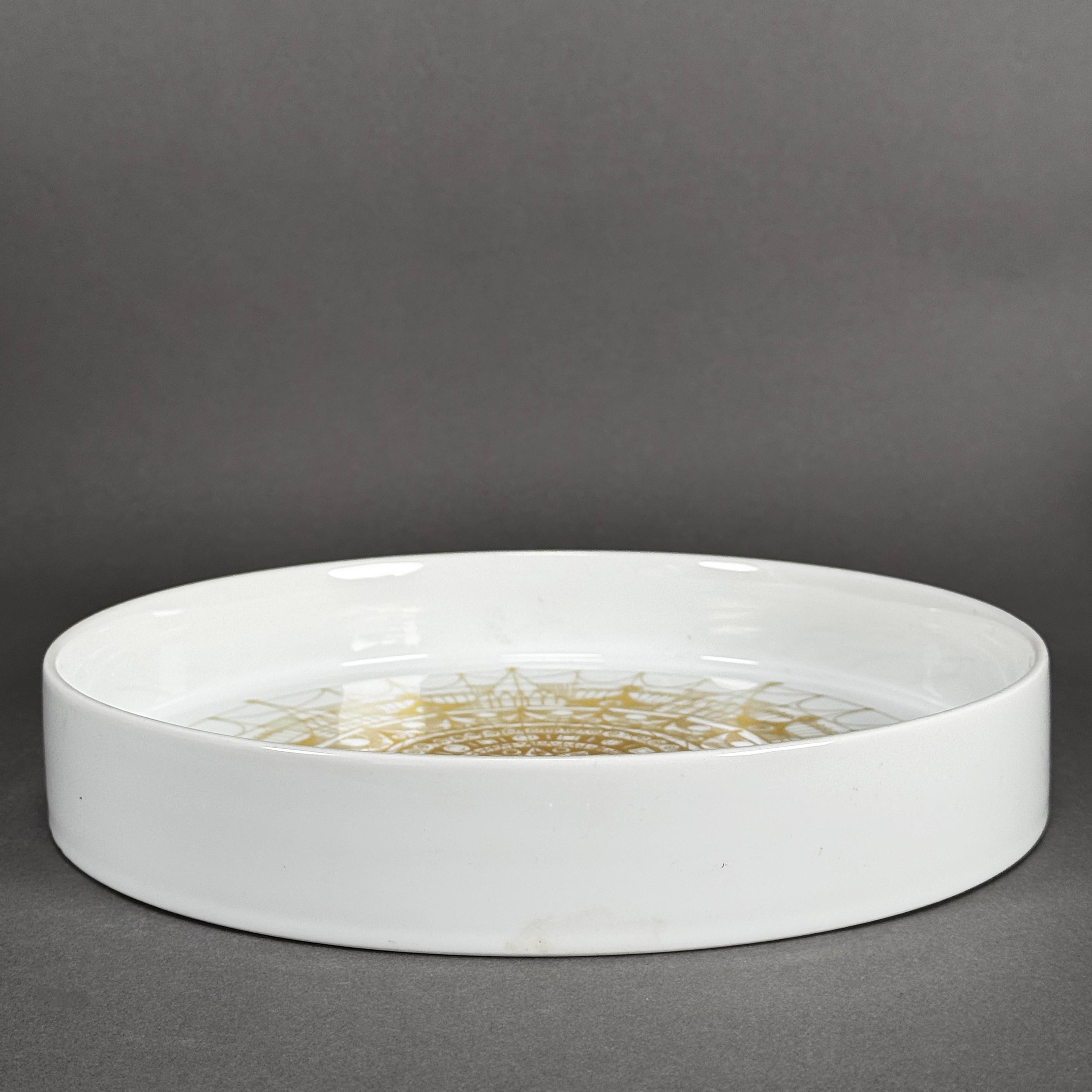 Vintage 80s Mid-Century Modern Hans Theo Baumann Rosenthal Studio