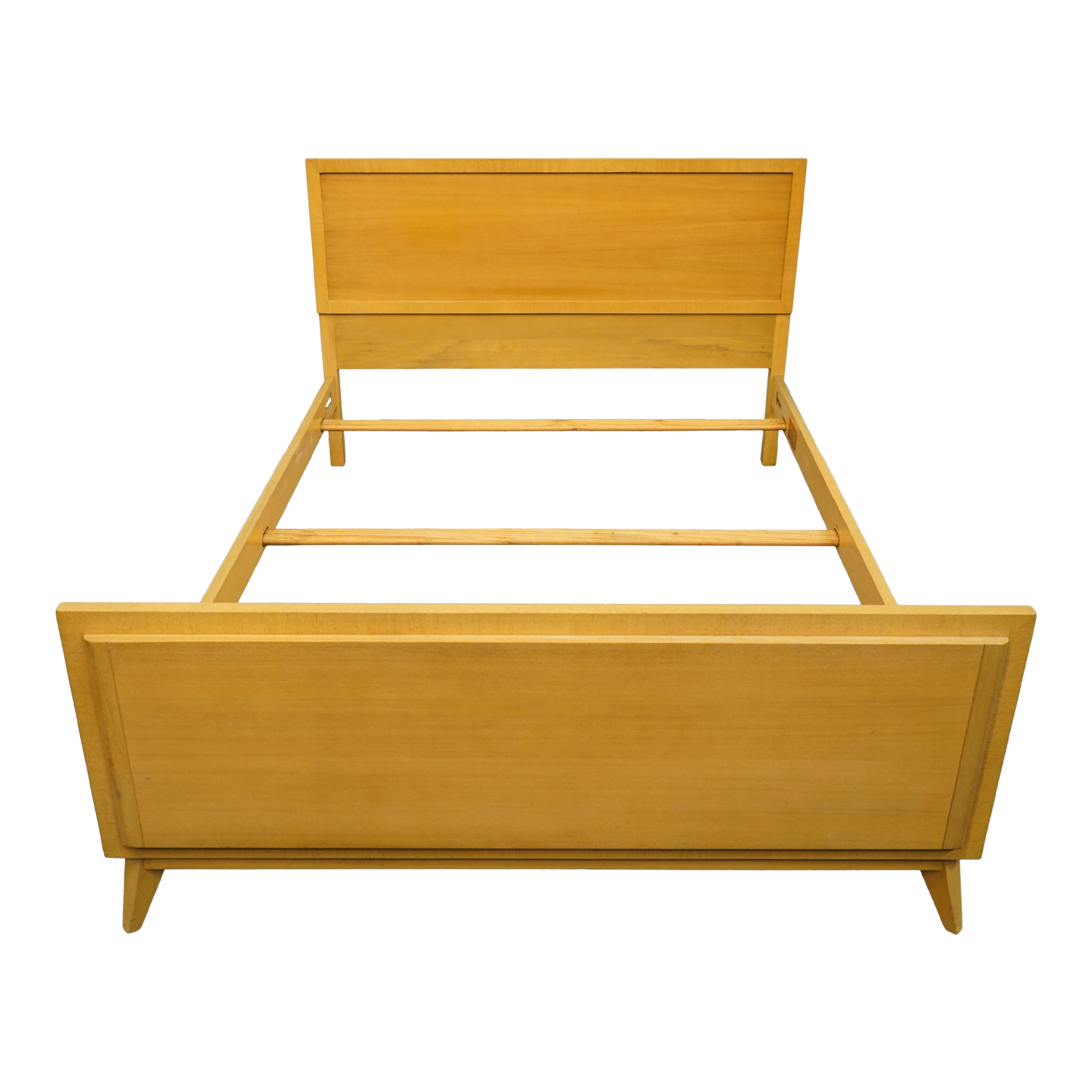 Rway Furniture of Sheboygan, Wi Blonde Mid Century Modern Full Size Bed